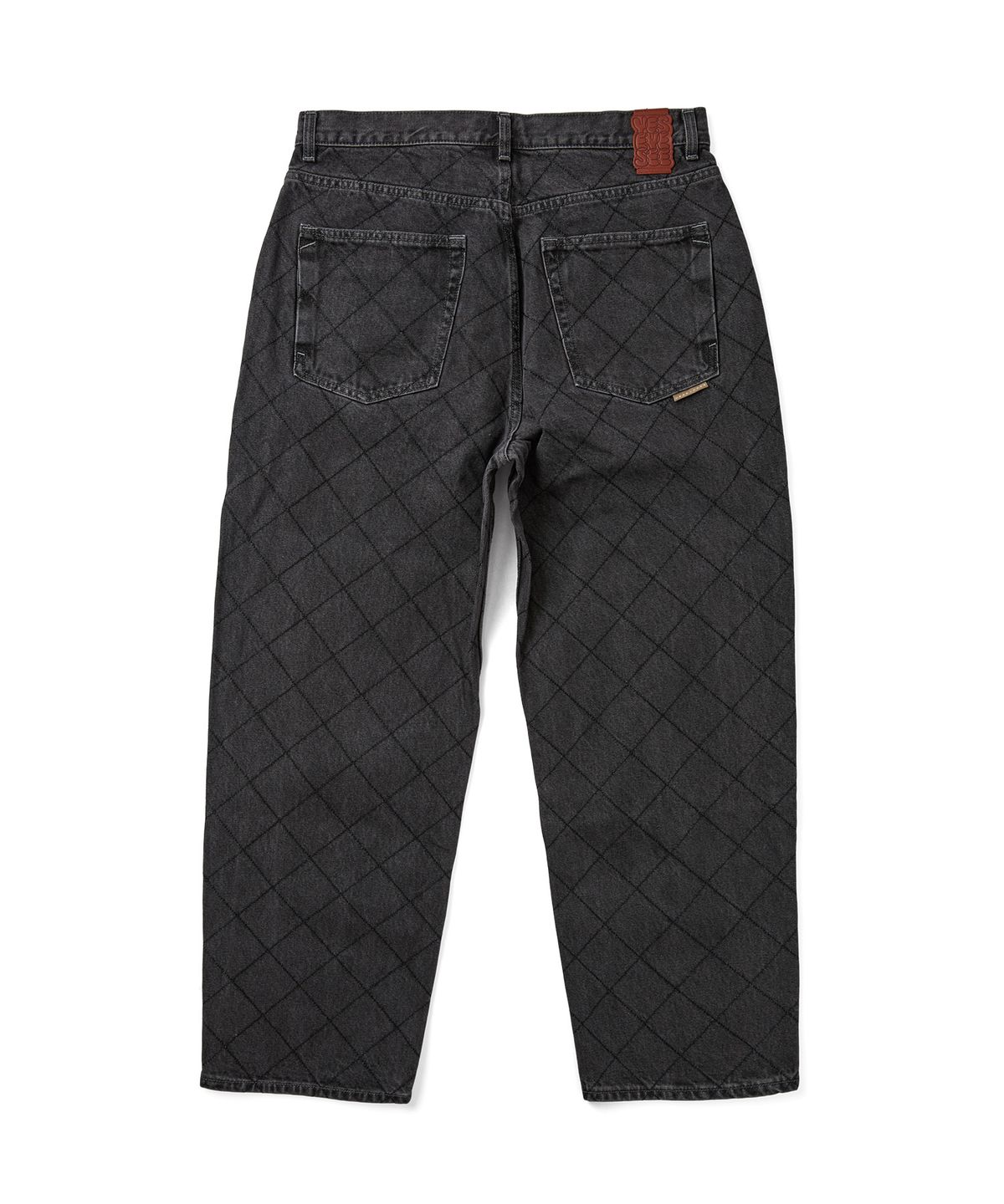 예스아이씨(YESEYESEE) Equal Net 5 Pockets Denim Pants Black
