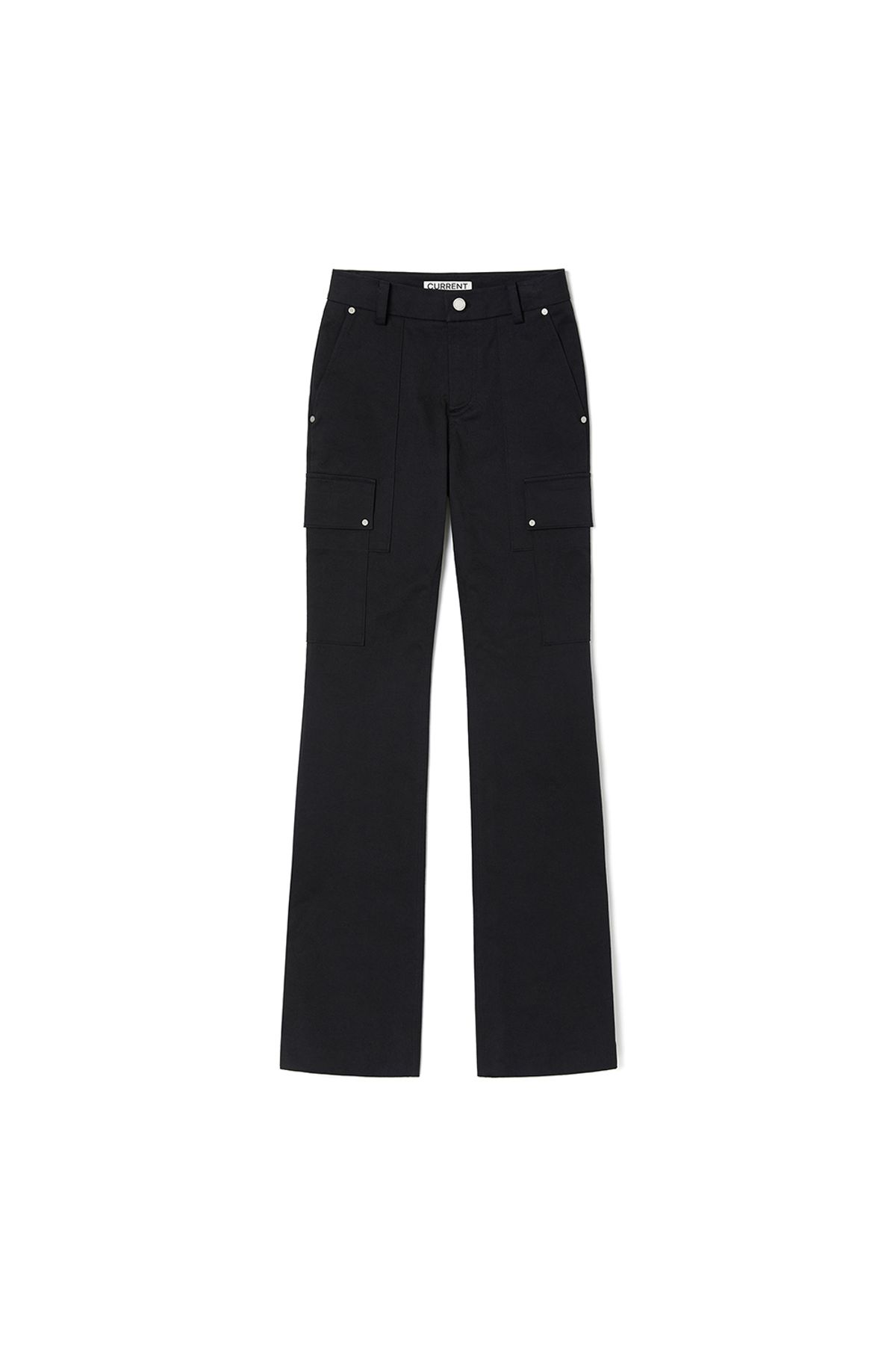 커렌트(CURRENT) TWO-WAY WASHING CARGO PANTS [BLACK]