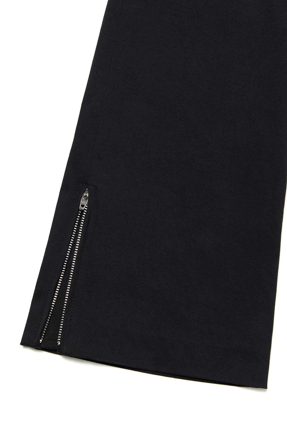 커렌트(CURRENT) TWO-WAY WASHING CARGO PANTS [BLACK]