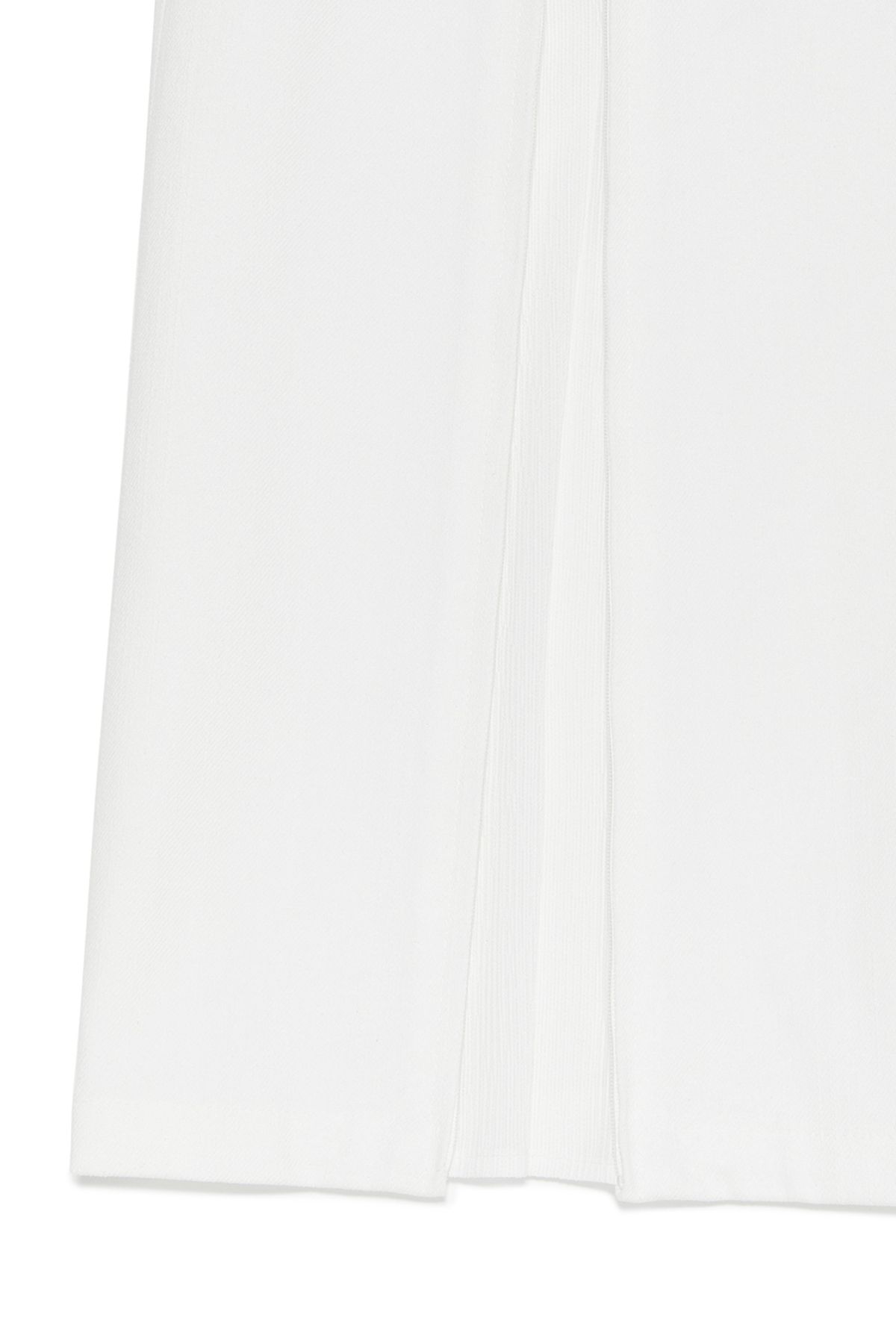 커렌트(CURRENT) SHEER MIX MAXI SKIRT [WHITE]