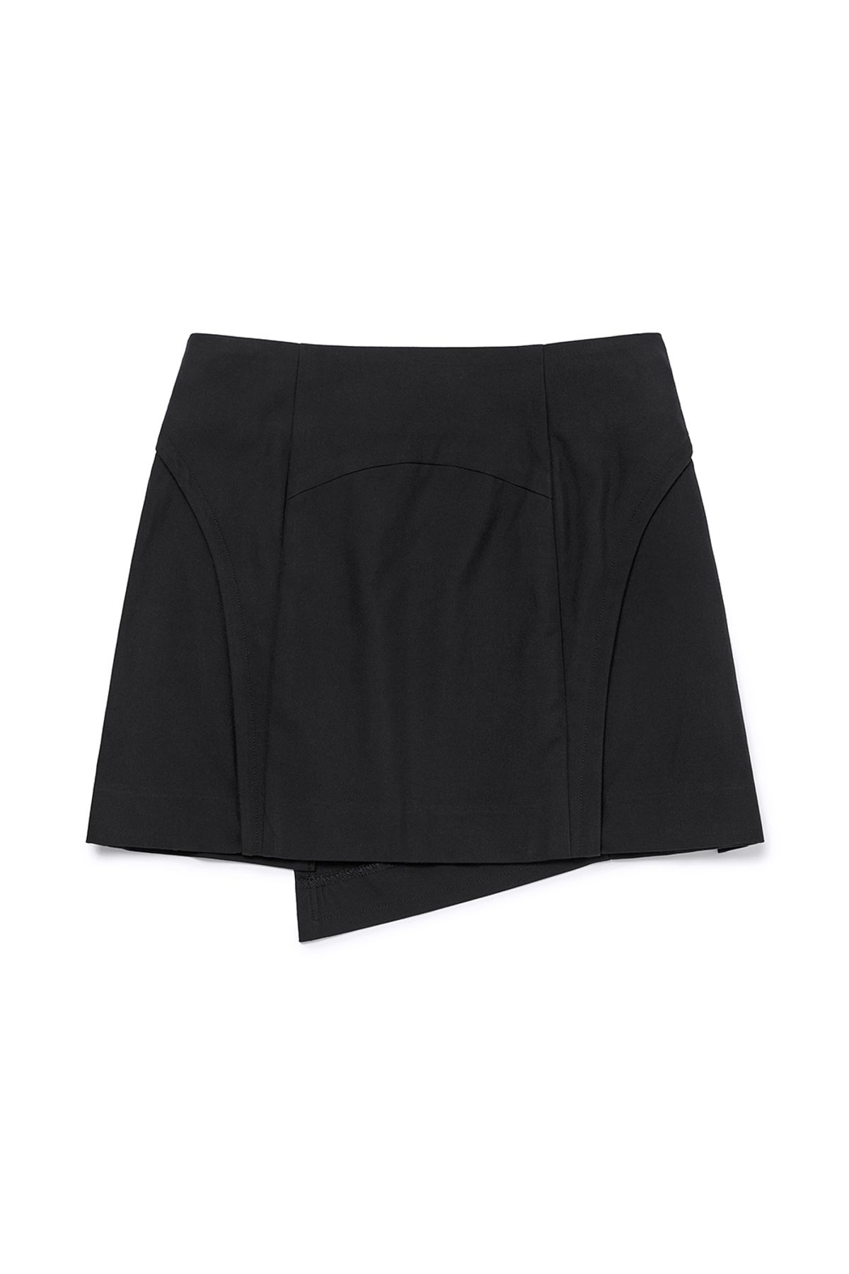 커렌트(CURRENT) 3-WAY MINI CARGO SKIRT [BLACK]