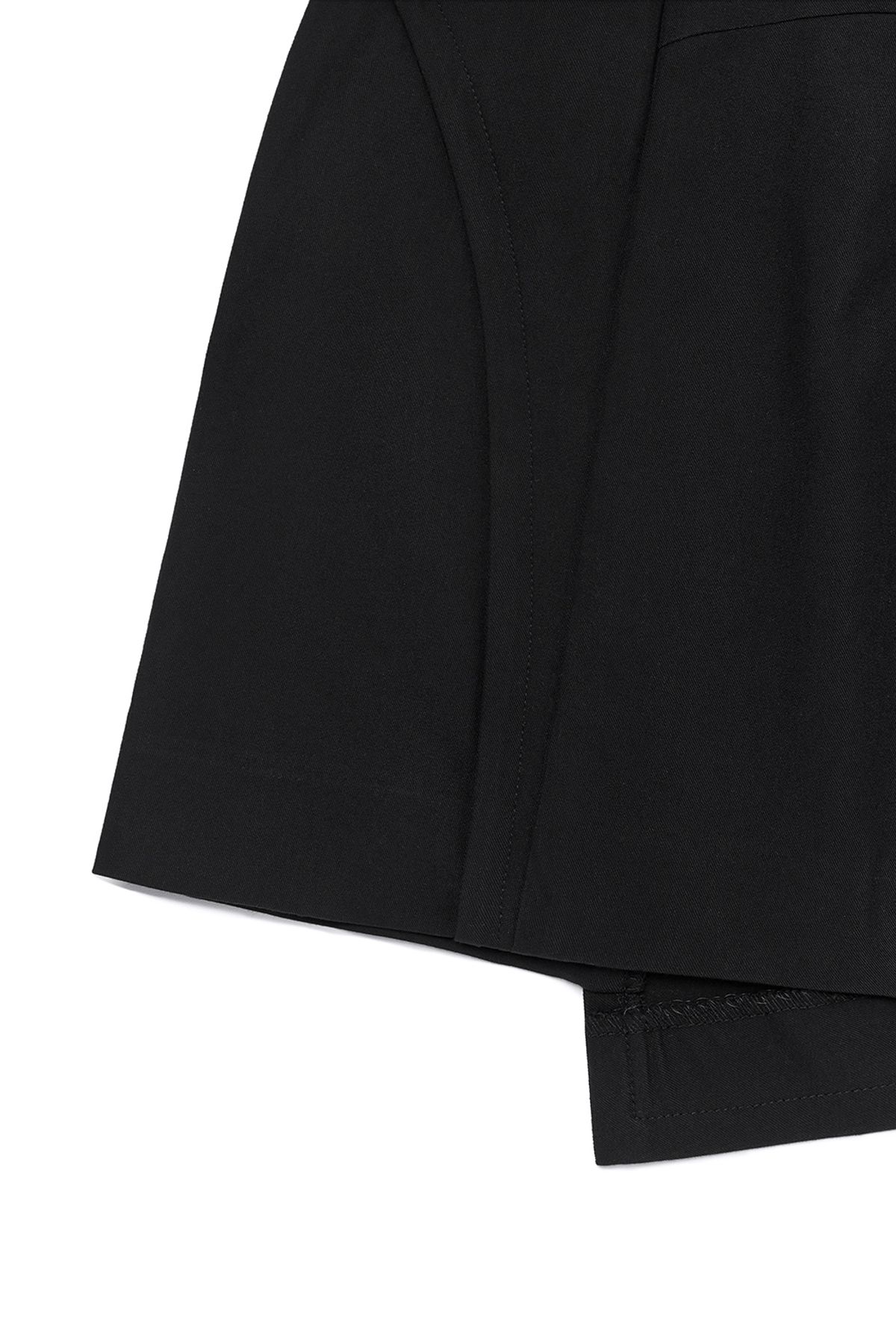 커렌트(CURRENT) 3-WAY MINI CARGO SKIRT [BLACK]
