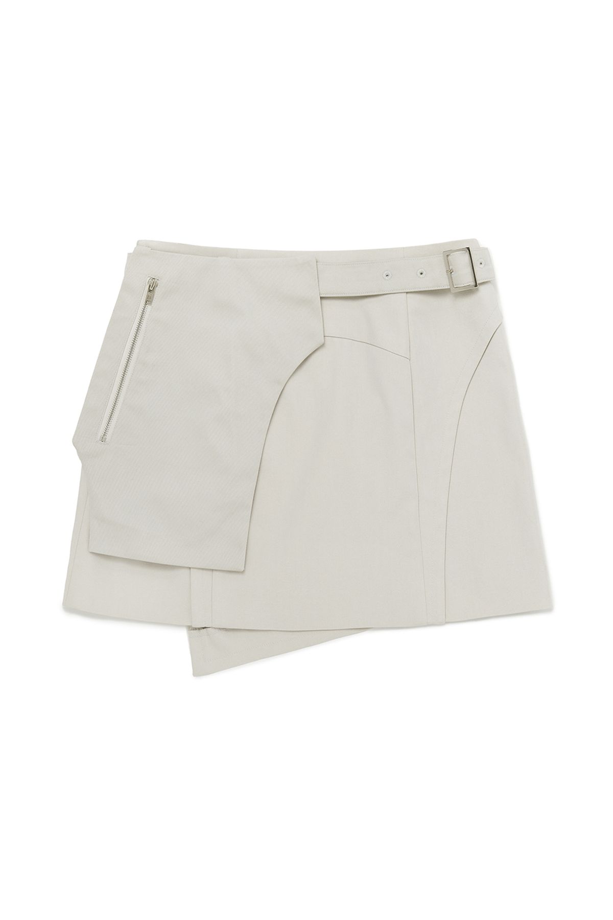 커렌트(CURRENT) 3-WAY MINI CARGO SKIRT [BEIGE]