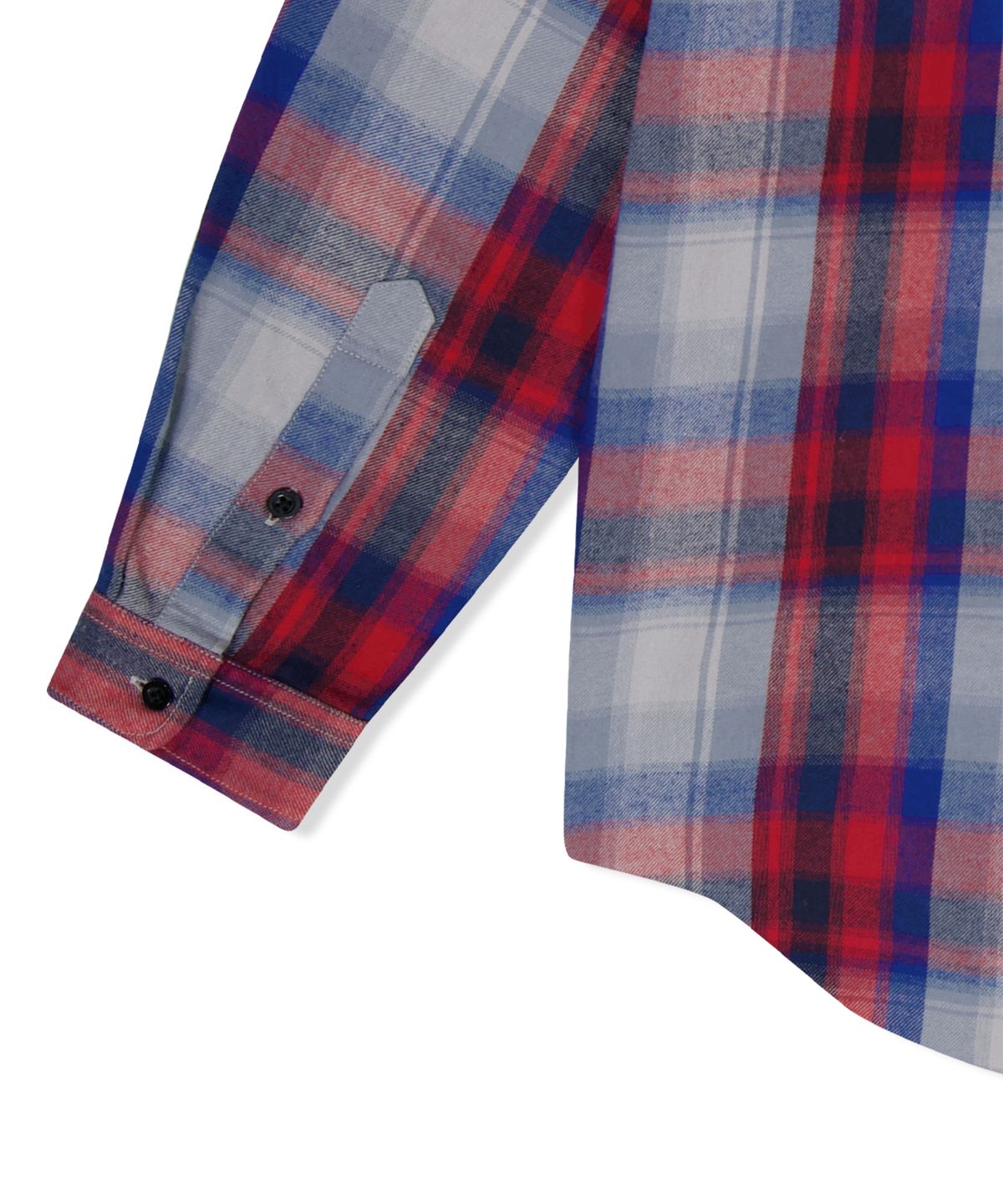 예스아이씨(YESEYESEE) Flannel Check Shirt Red