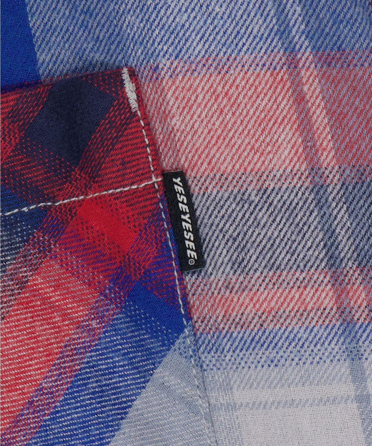 예스아이씨(YESEYESEE) Flannel Check Shirt Red