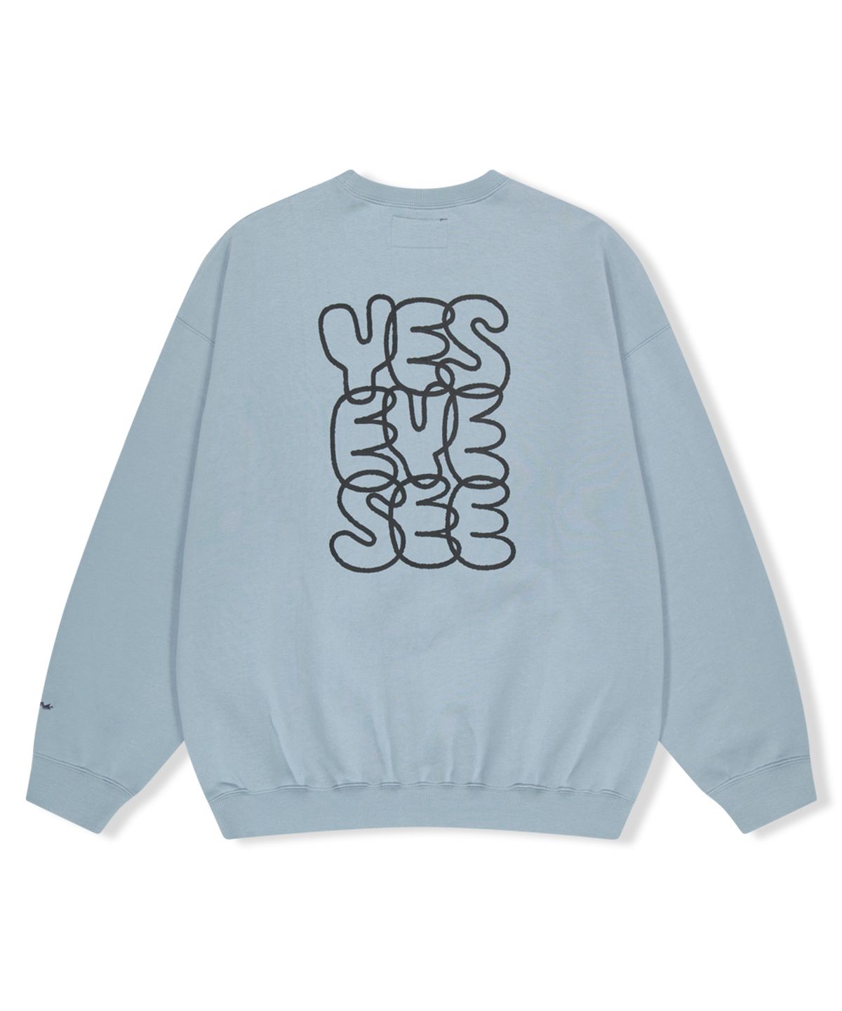 예스아이씨(YESEYESEE) C-Logo Sweatshirt Cool Grey
