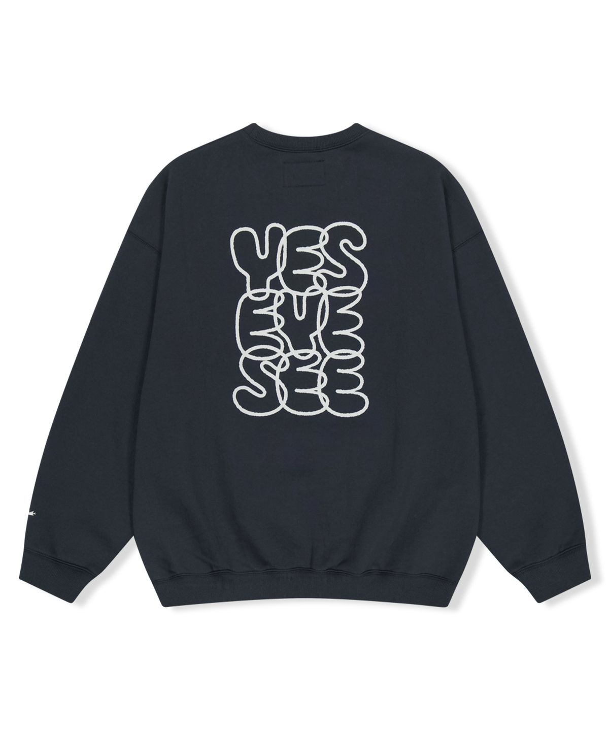 예스아이씨(YESEYESEE) C-Logo Sweatshirt Charcoal