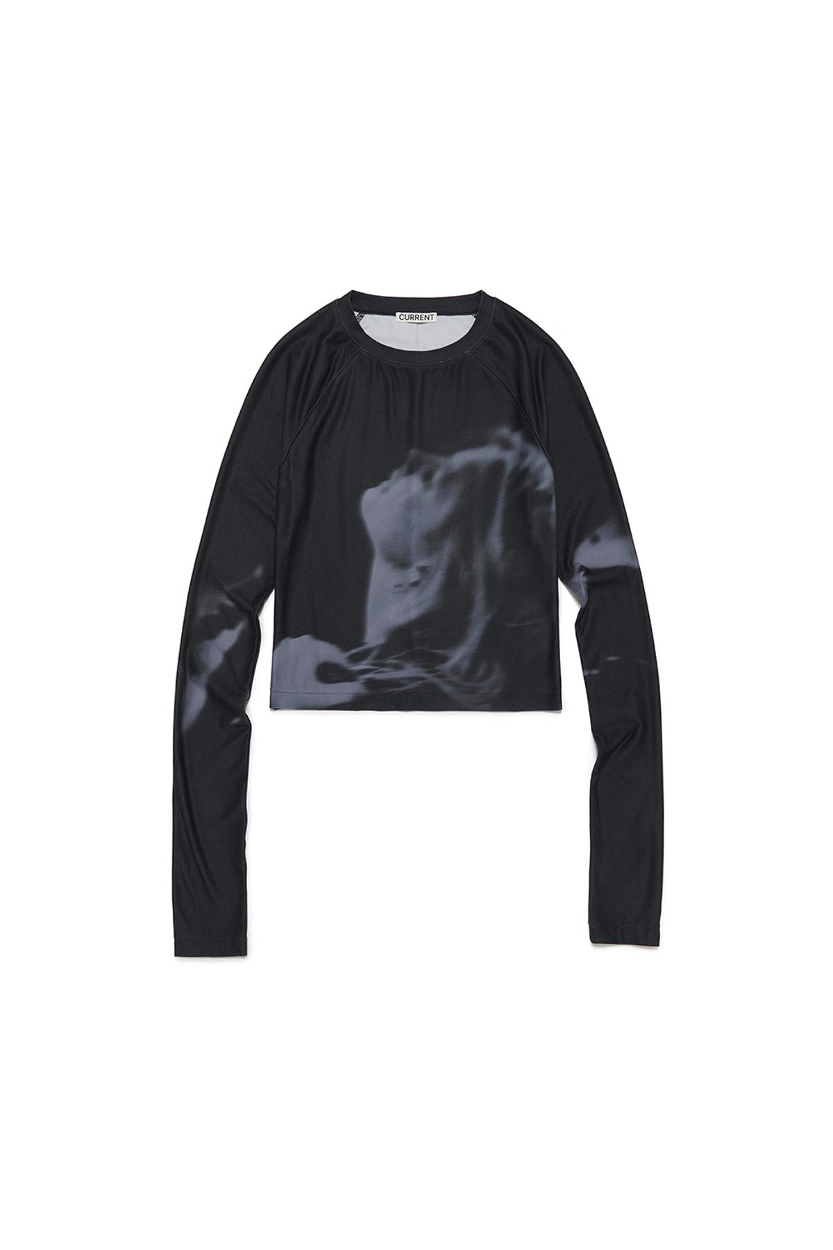 커렌트(CURRENT) SENSUAL WOMAN GRAPHIC TEE [BLACK]