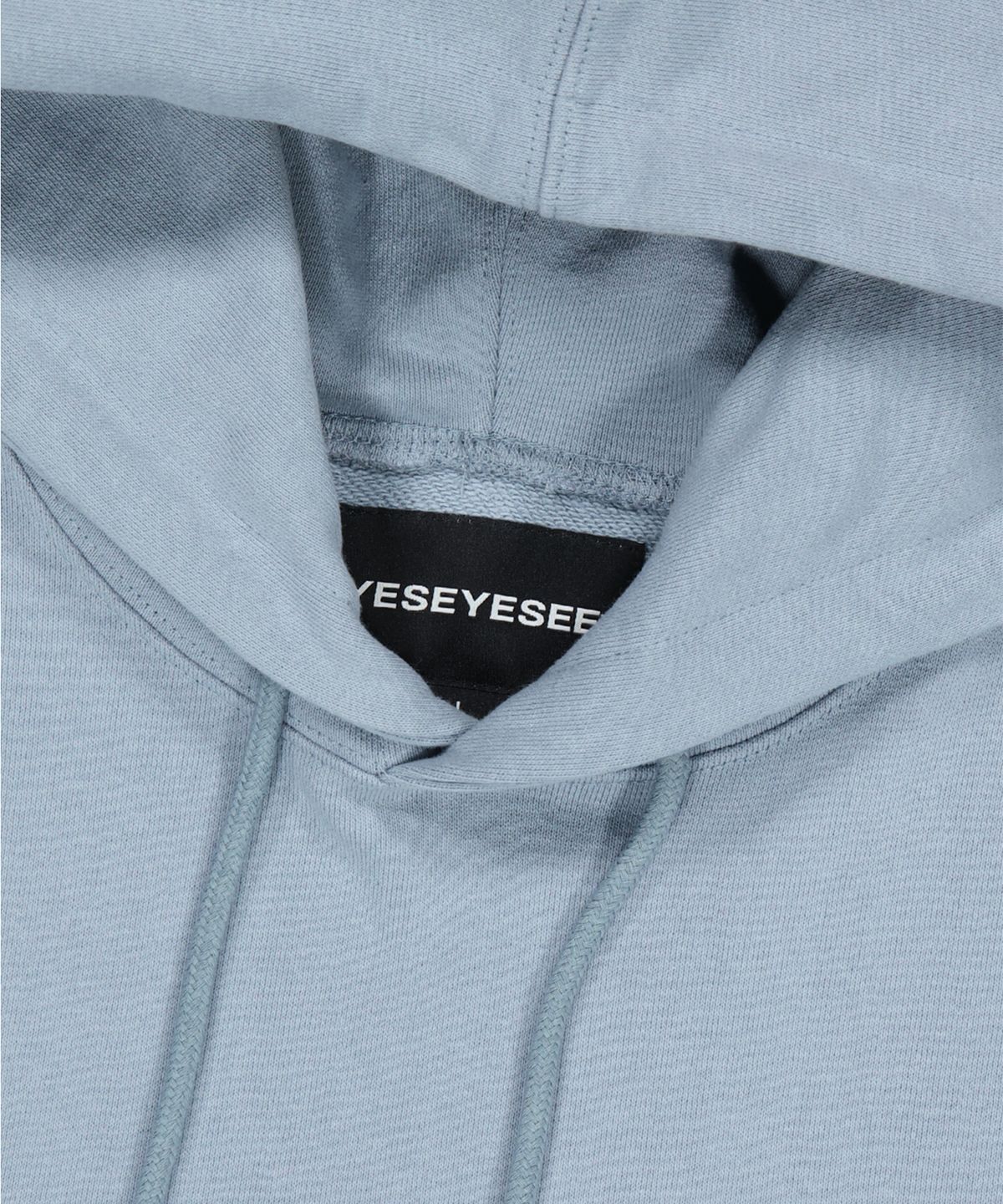 예스아이씨(YESEYESEE) Arch Logo Hoodie Cool Grey