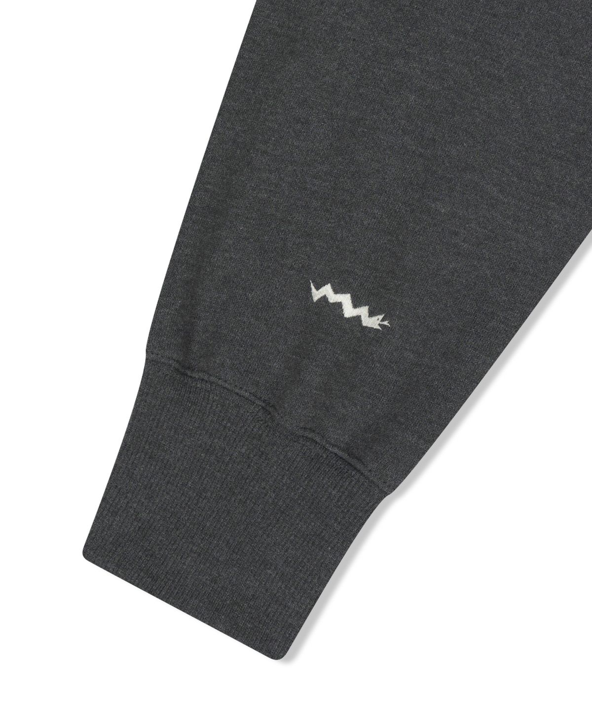 예스아이씨(YESEYESEE) Y.E.S Snail Logo Zip-up Hoodie Heather Grey