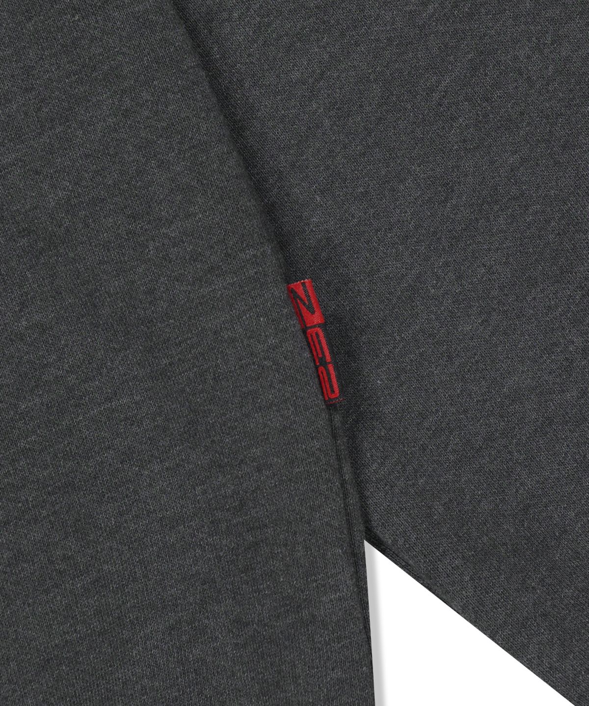 예스아이씨(YESEYESEE) Y.E.S Snail Logo Zip-up Hoodie Heather Grey