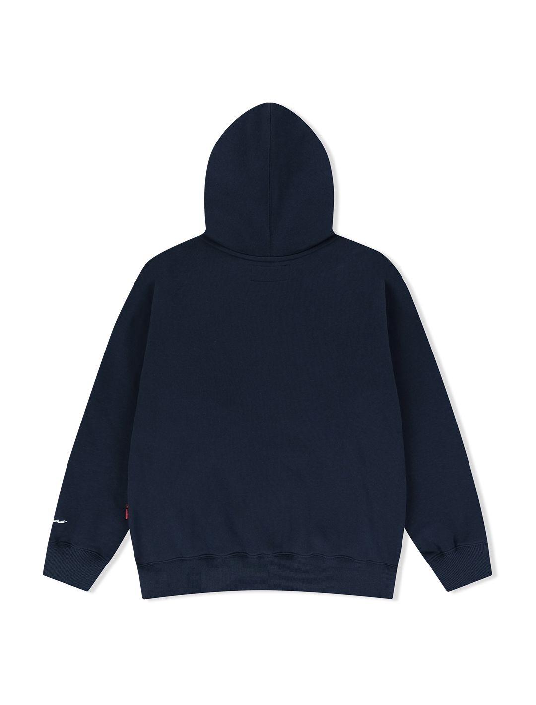 MUSINSA公式 | YESEYESEE Y.E.S Snail Logo Zip-up Hoodie Navy