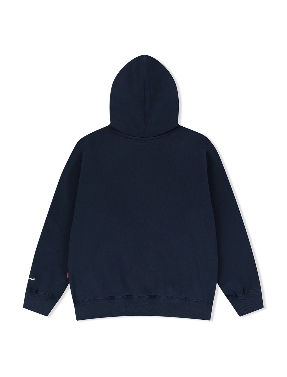 예스아이씨(YESEYESEE) Y.E.S Snail Logo Zip-up Hoodie Navy