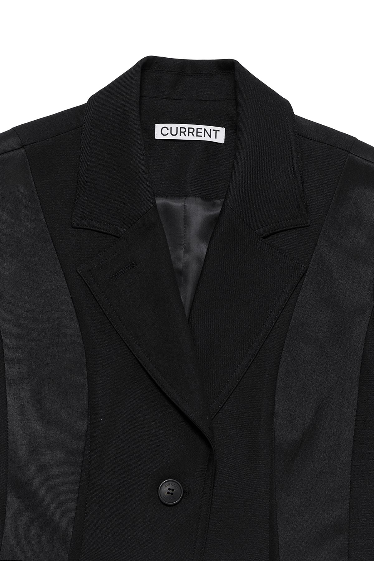 커렌트(CURRENT) FORMAL SINGLE BLAZER [BLACK]