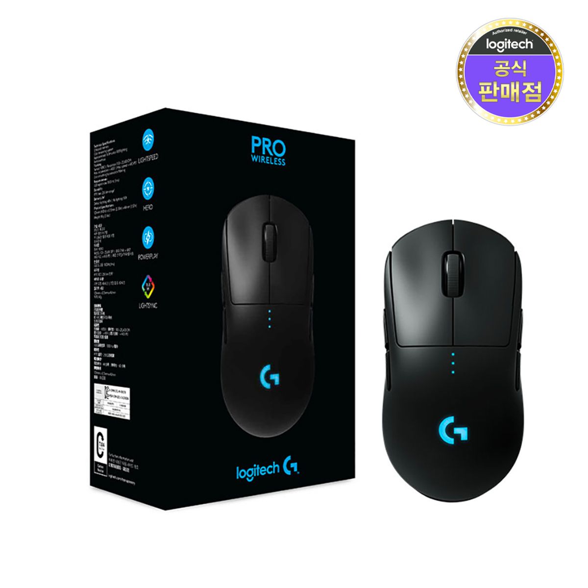로지텍(LOGITECH) 로지텍G PRO WIRELESS 무선 게이밍 마우스