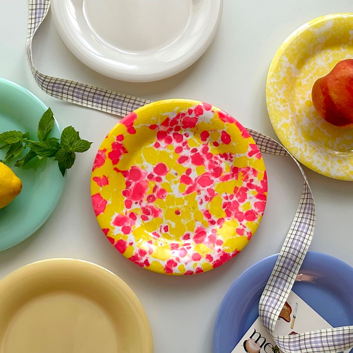 앨리건트 테이블(ELEGANT TABLE) 라시에스타 디저트플레이트 2color