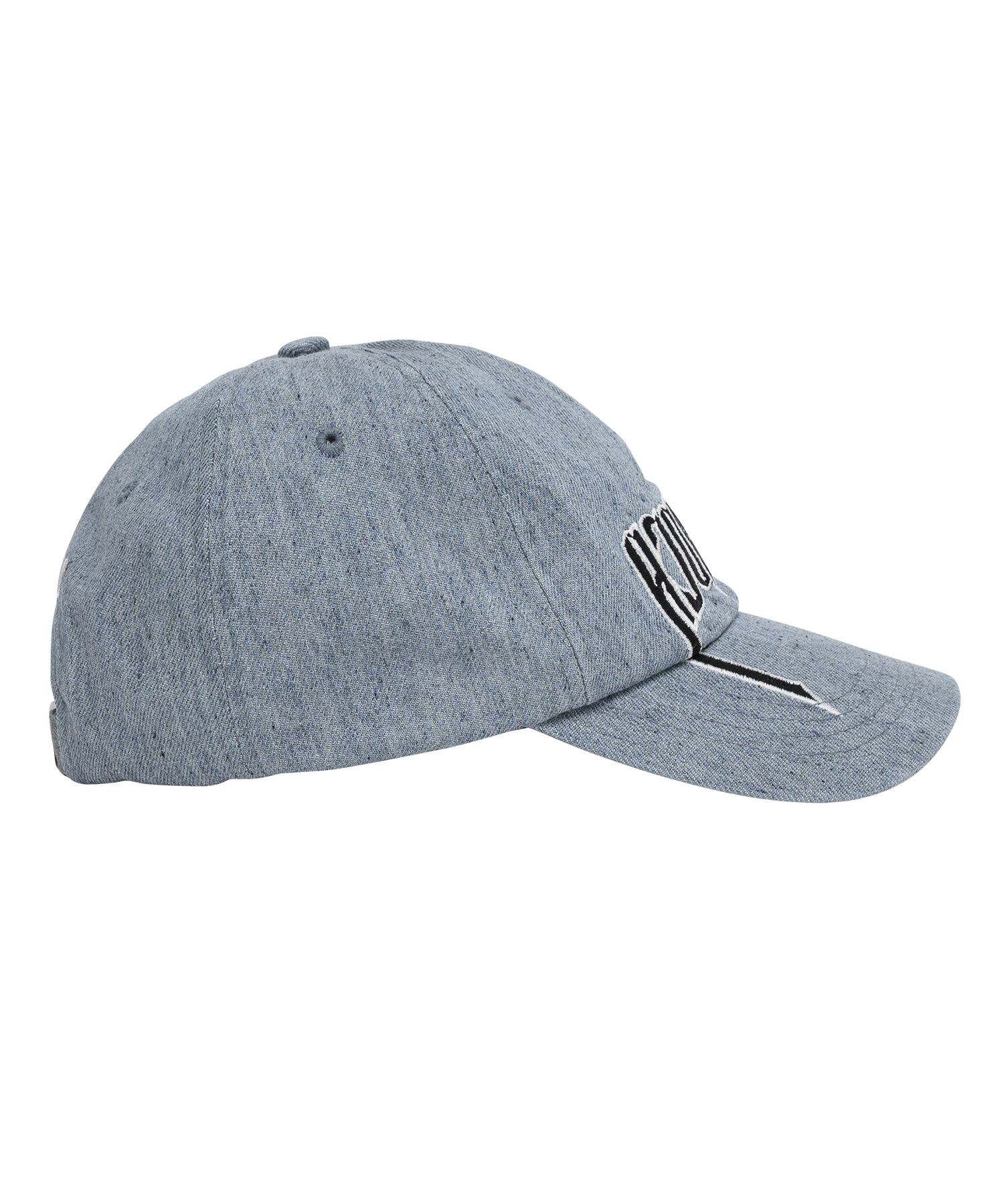 【AJO AJOBYAJO】24SS★ Sporty Logo Stripe Denim Cap MUSINSA | AJOBYAJO Sporty Logo Stripe Denim Cap [WHITE]