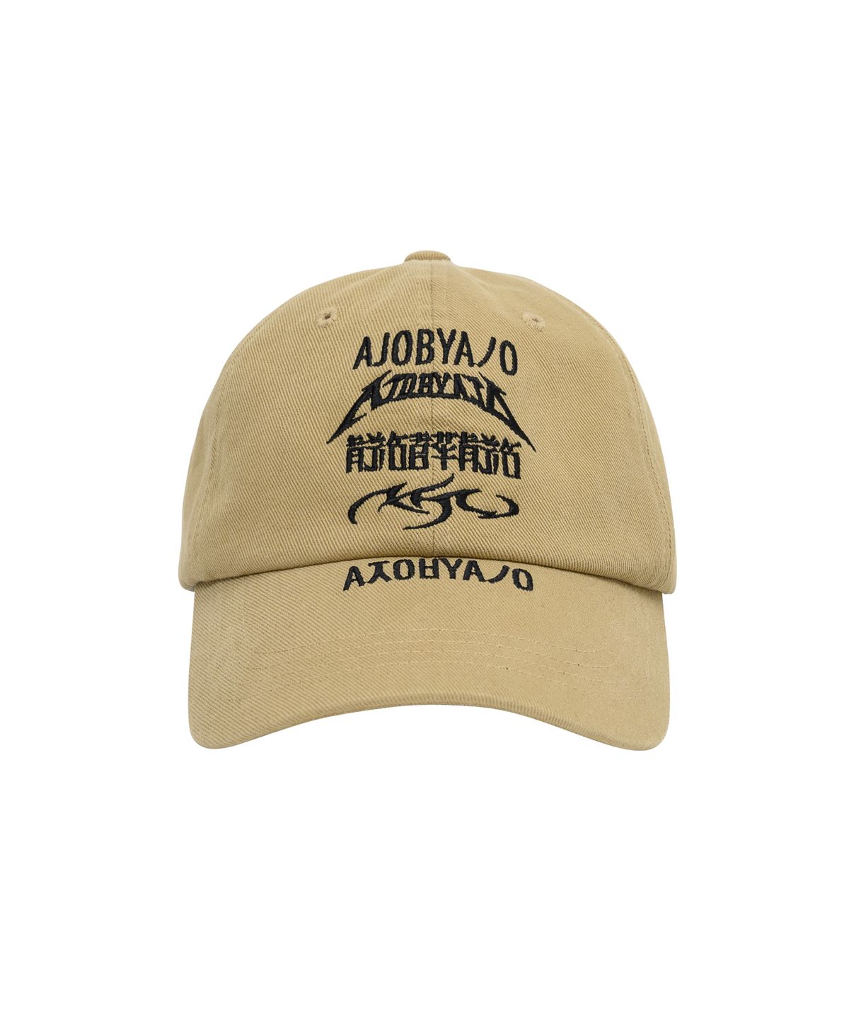 아조바이아조(AJOBYAJO) [PBA] Total Logo Cap [BEIGE]