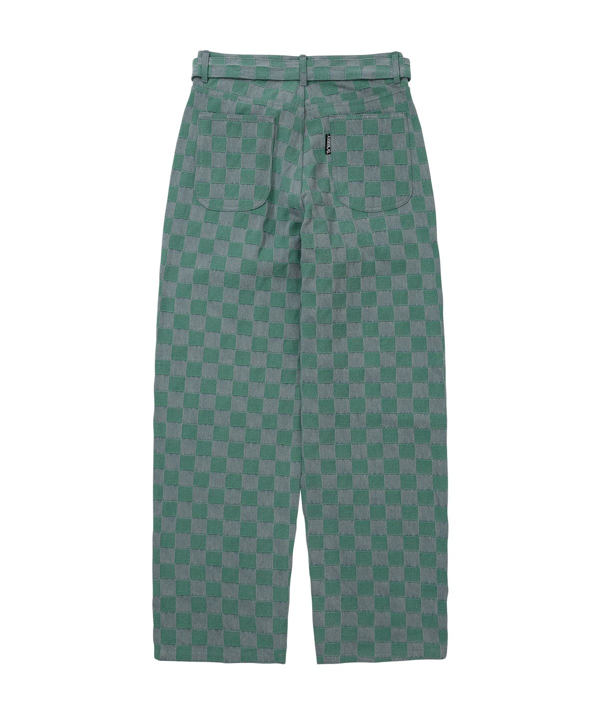 아조바이아조(AJOBYAJO) Checkerboard Denim Pants [MINT]