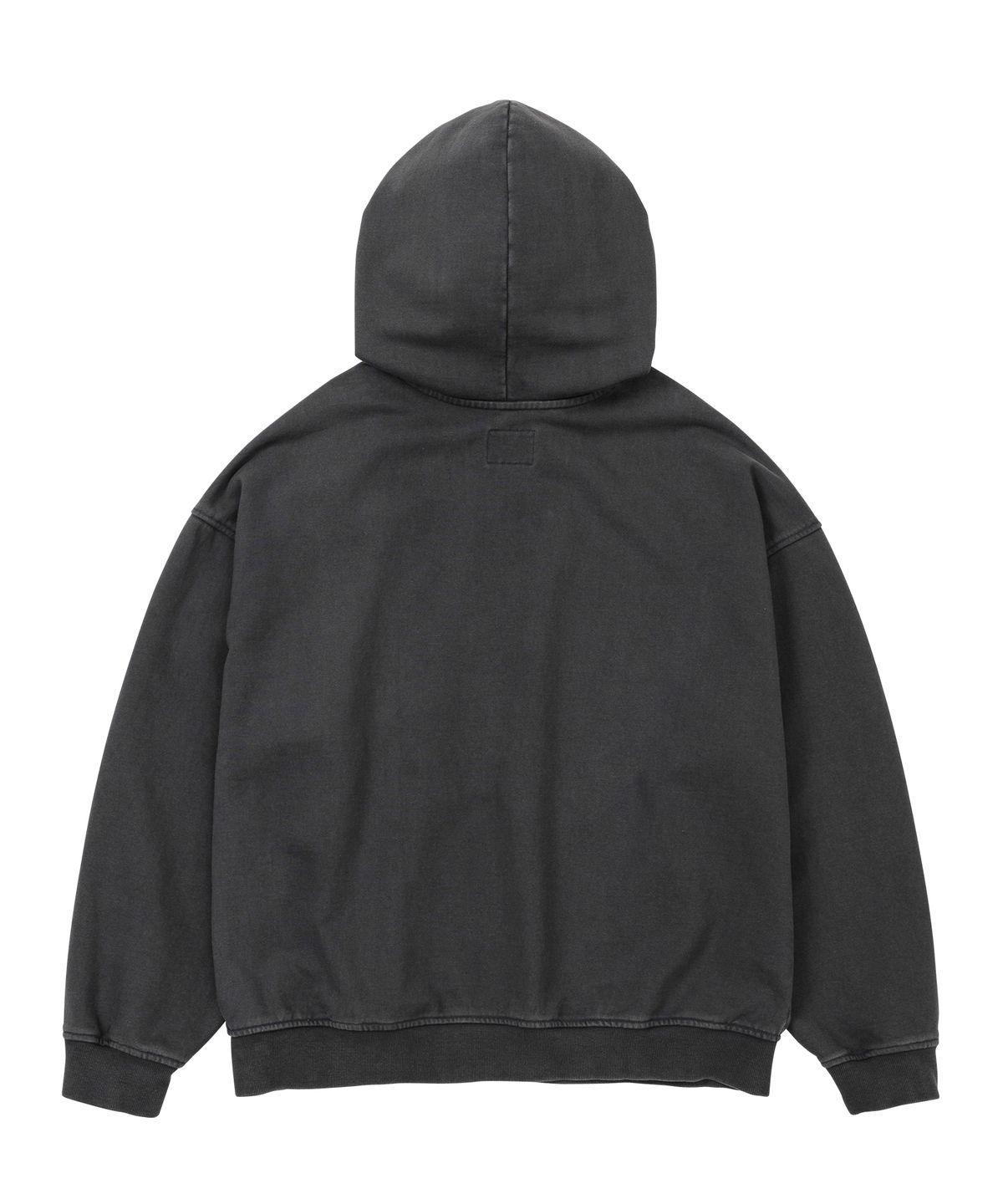 아조바이아조(AJOBYAJO) Gun Shot Washed Hoodie [CHARCOAL]
