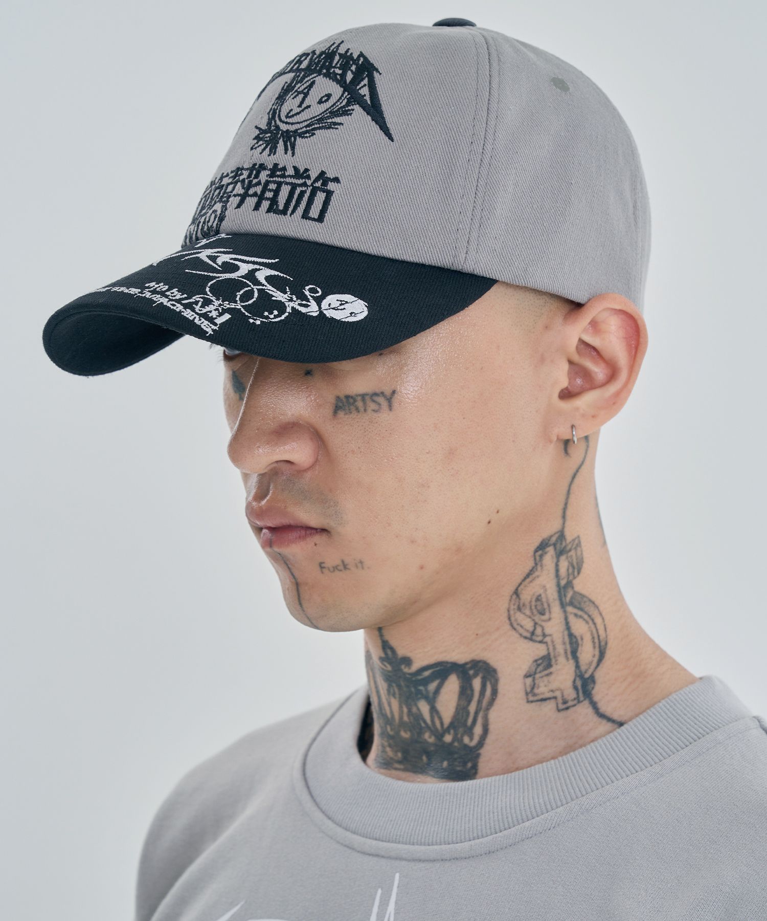 【AJO AJOBYAJO】23FW★ [PBA] AJOLICA Collage Cap MUSINSA | AJOBYAJO [PBA] AJOLICA Collage Cap [GREY]