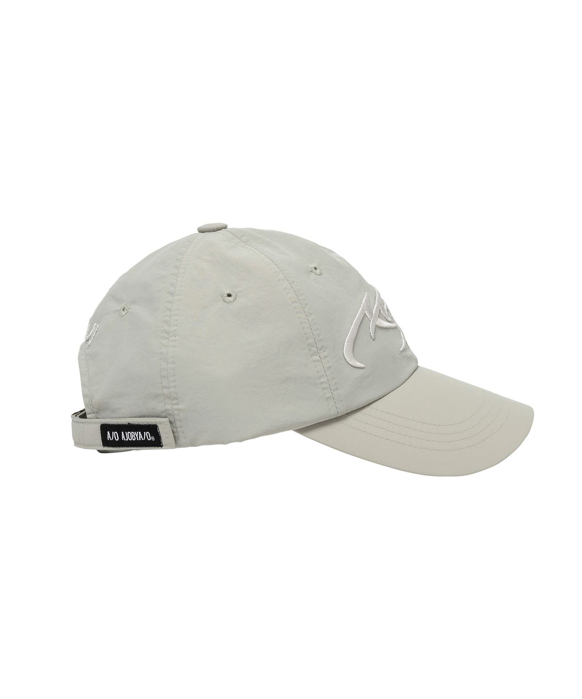 아조바이아조(AJOBYAJO) [PBA] Tribal AJO Nylon Cap [LIGHT GREY]