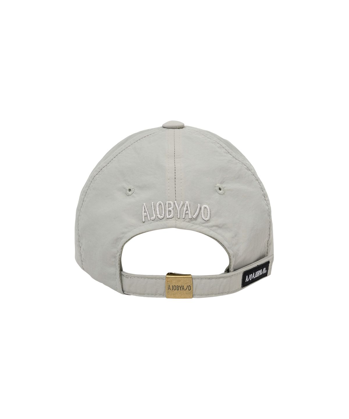 아조바이아조(AJOBYAJO) [PBA] Tribal AJO Nylon Cap [LIGHT GREY]