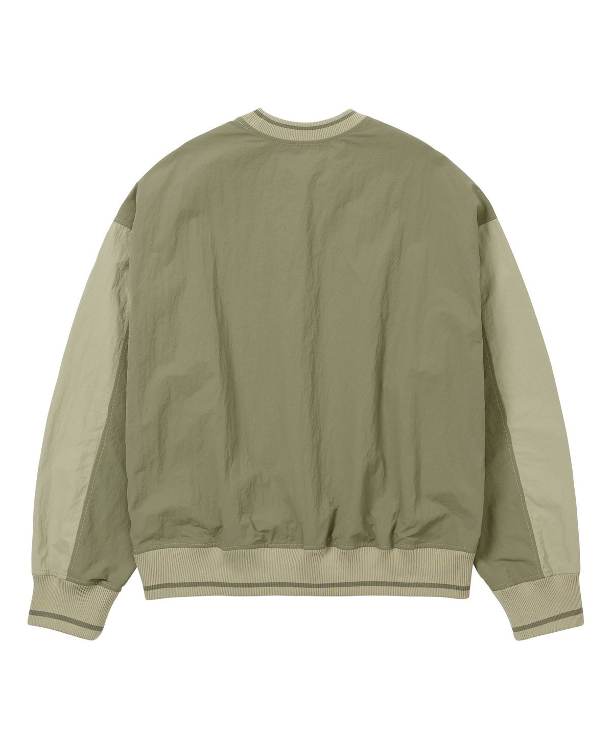아조바이아조(AJOBYAJO) [PBA] Total Logo Nylon Sweatshirt [BEIGE]