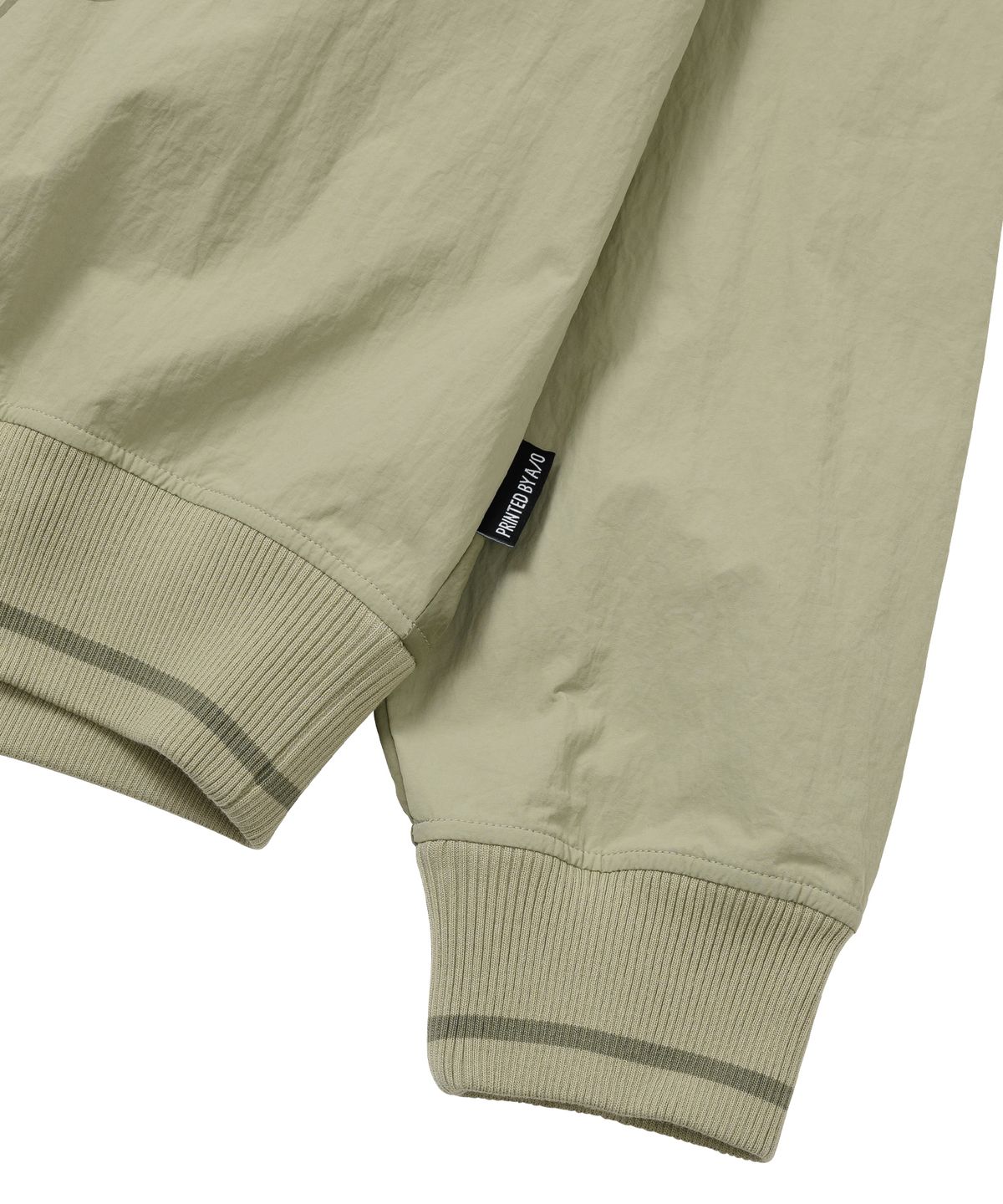 아조바이아조(AJOBYAJO) [PBA] Total Logo Nylon Sweatshirt [BEIGE]