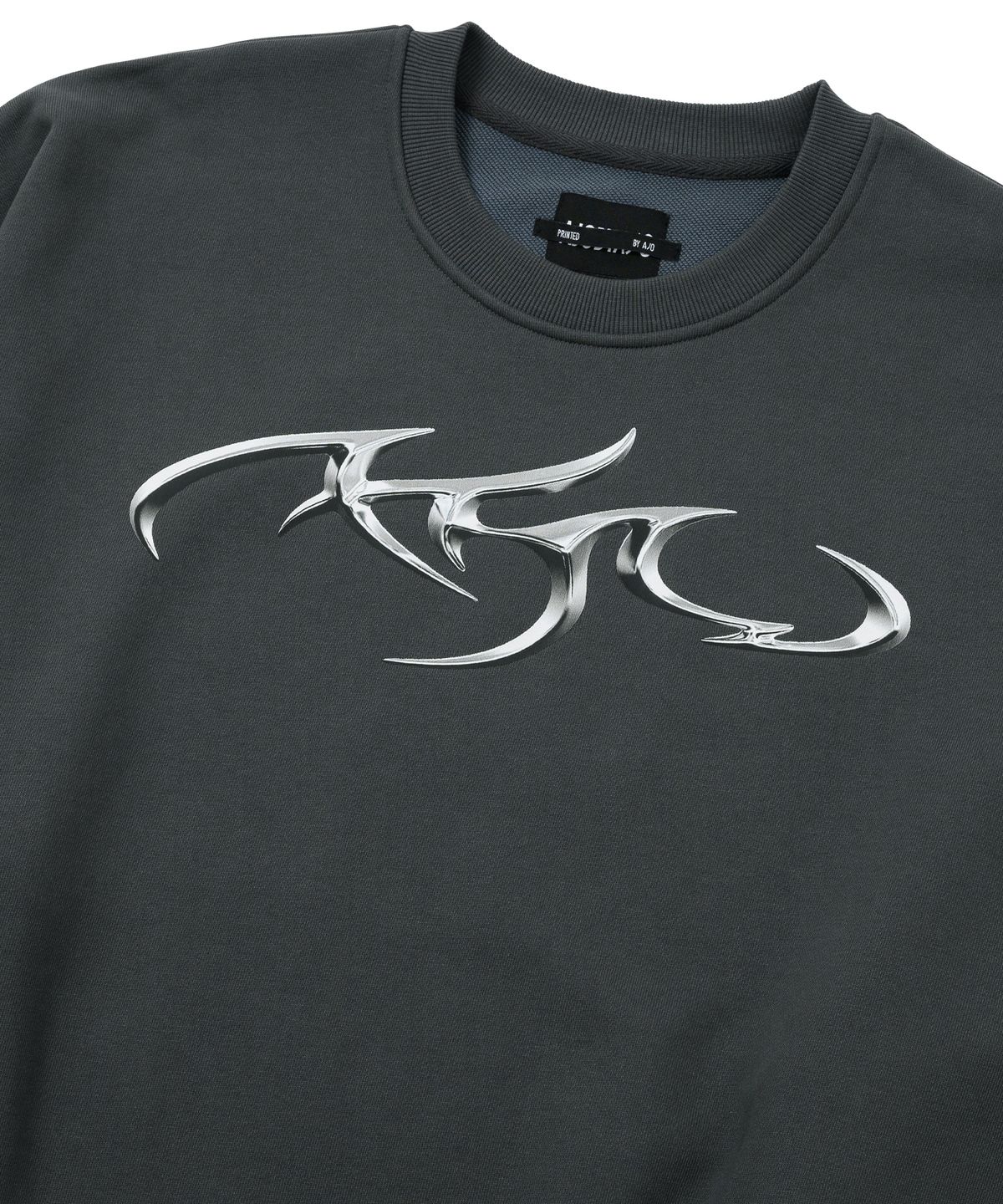 아조바이아조(AJOBYAJO) [PBA] Tribal AJO Sweatshirt [CHARCOAL]