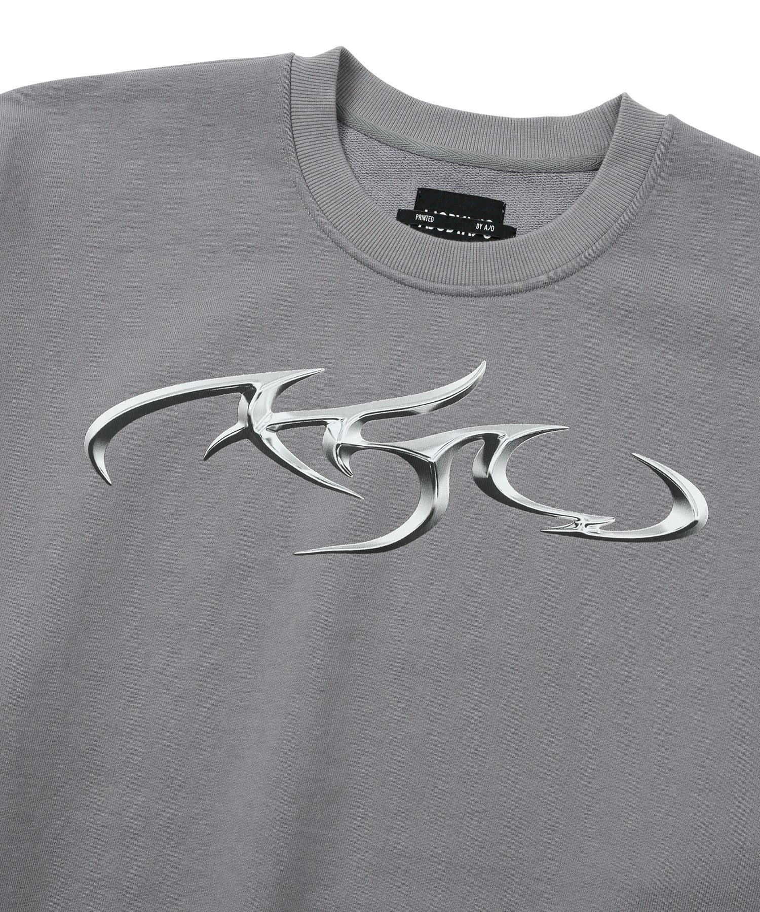 MUSINSA | AJOBYAJO [PBA] Tribal AJO Sweatshirt [GREY]