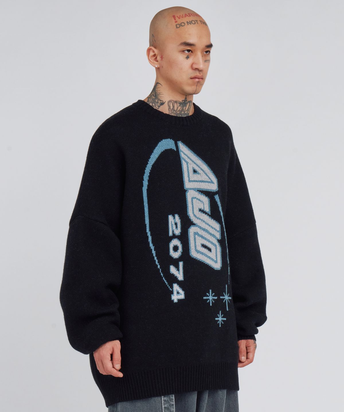 아조바이아조(AJOBYAJO) [PBA] AJO 2074 Sweater [BLACK]