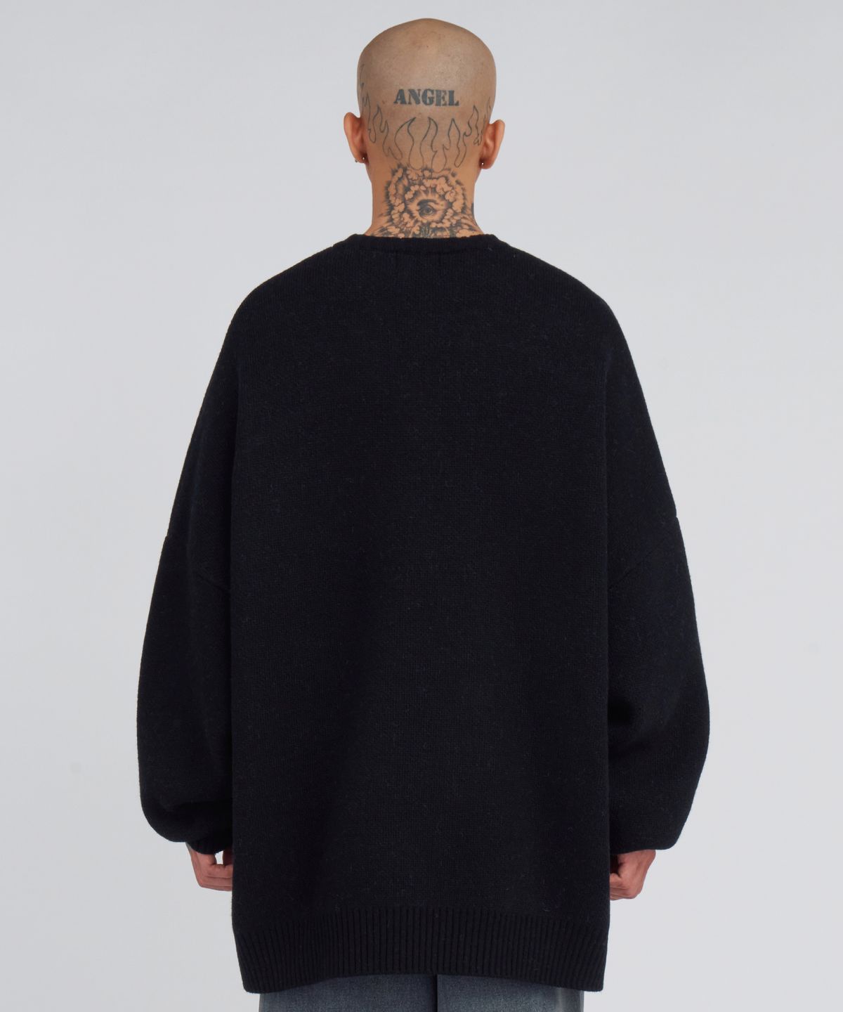 아조바이아조(AJOBYAJO) [PBA] AJO 2074 Sweater [BLACK]