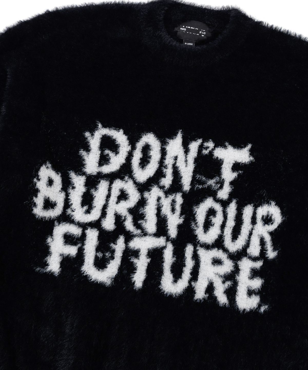 아조바이아조(AJOBYAJO) [PBA] DBOF Nylon Sweater [BLACK]