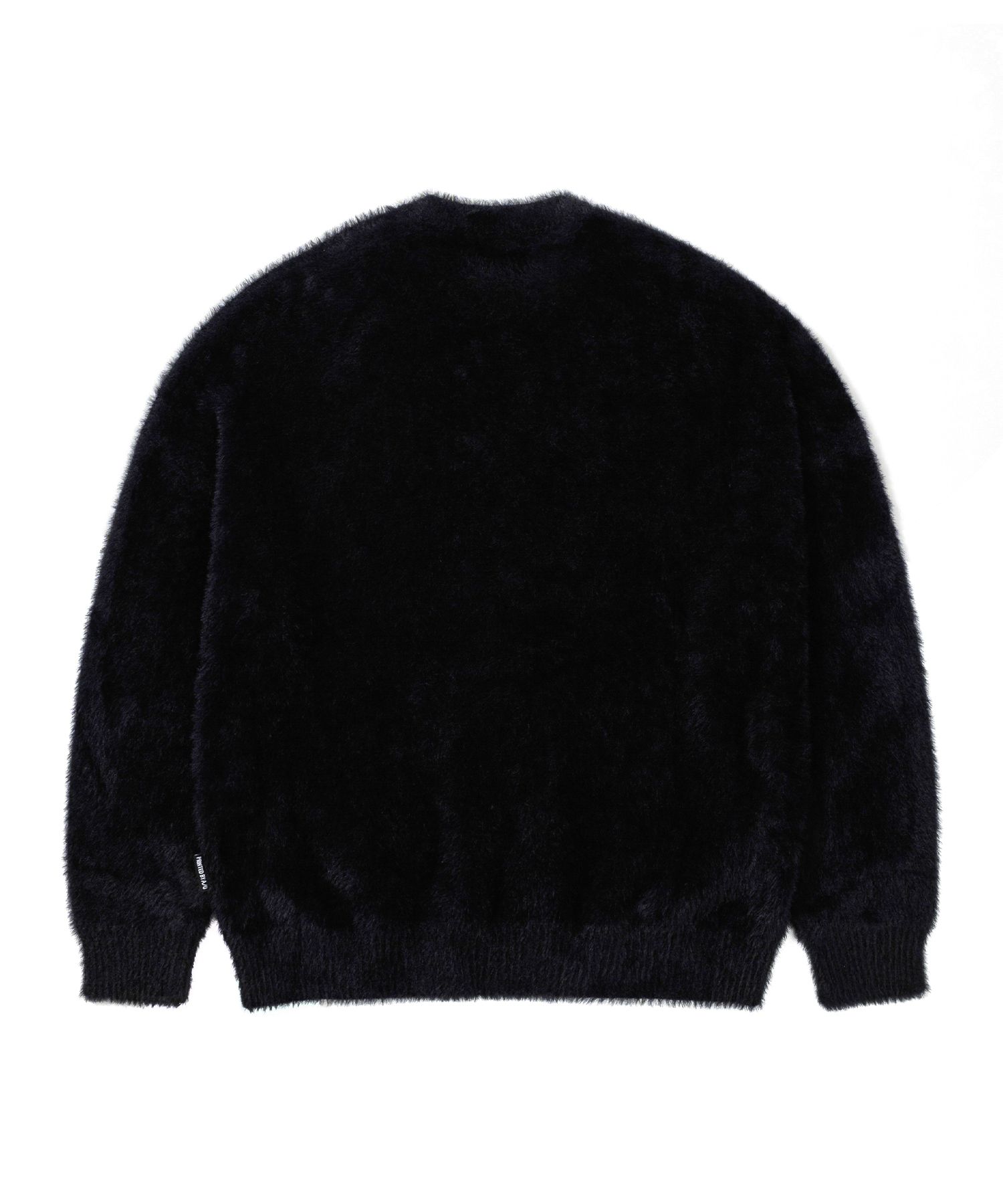 MUSINSA | AJOBYAJO [PBA] DBOF Nylon Sweater [BLACK]