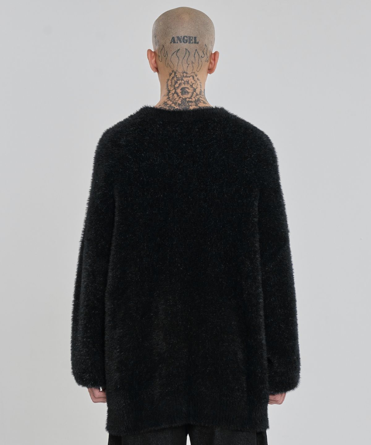 아조바이아조(AJOBYAJO) [PBA] DBOF Nylon Sweater [BLACK]