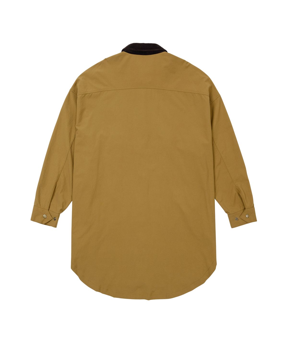 아조바이아조(AJOBYAJO) Oversized Wax Shirt Jacket [CAMEL]