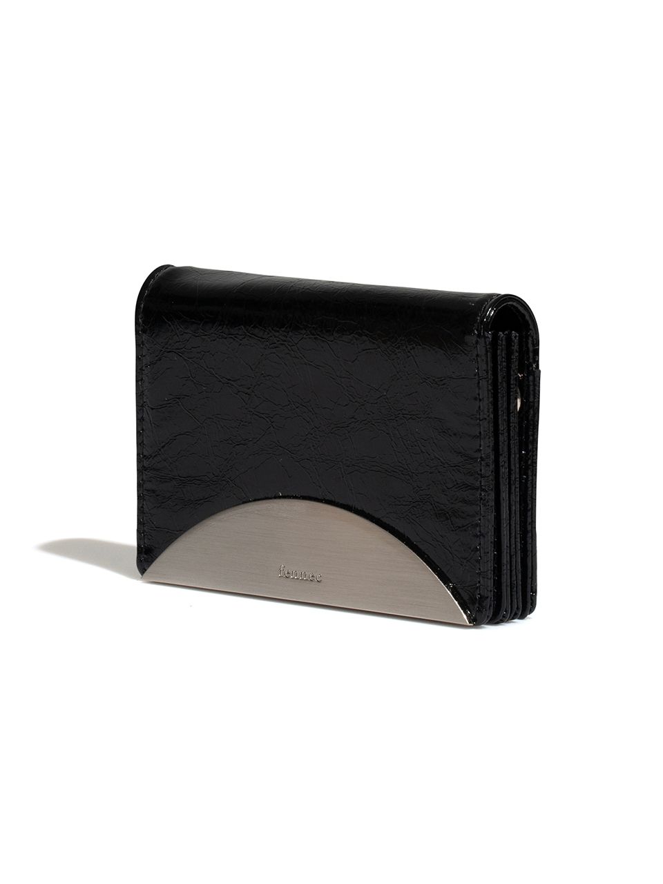 ★Fennec★ [20% coupon] CRINKLE MOONRISE POCKET D BLACK MUSINSA | fennec CRINKLE HALFMOON MINI WALLET - NAVY BLUE
