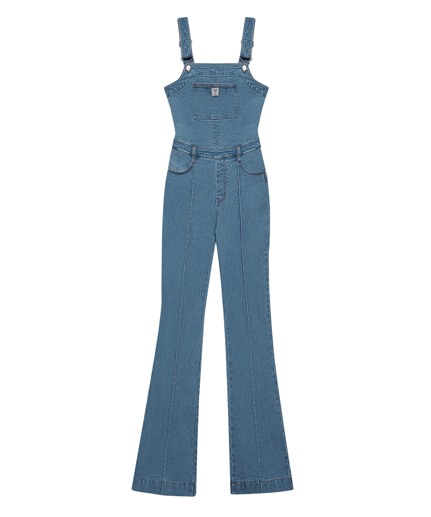 INSTANTFUNK Bootcut denim overall デニムのオーバーオール INSTANTFUNK Bootcut denim overall デニムのオーバーオール