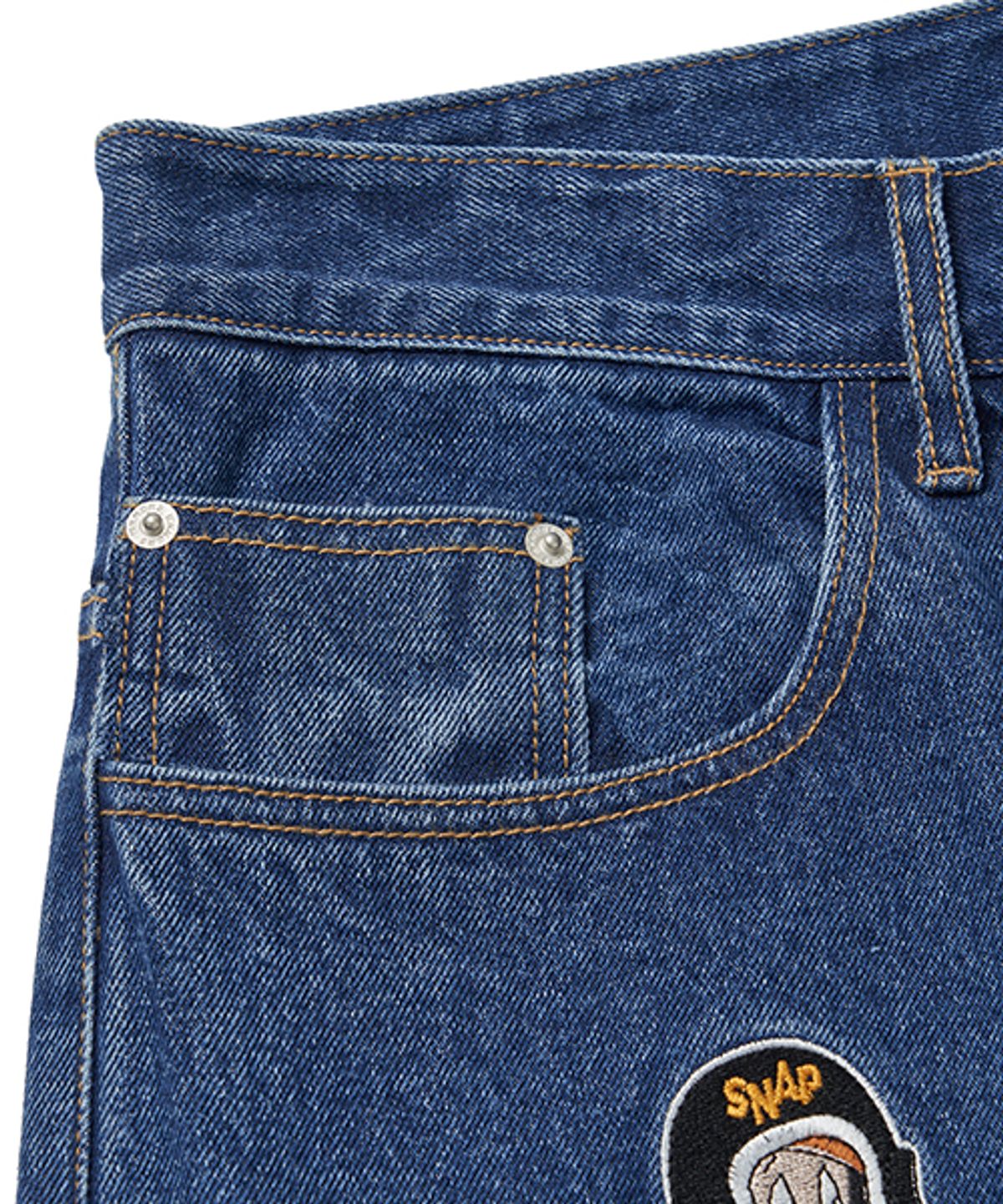 위캔더스(WKNDRS) KELLOGGS H.O.F DENIM PANTS (DENIM)