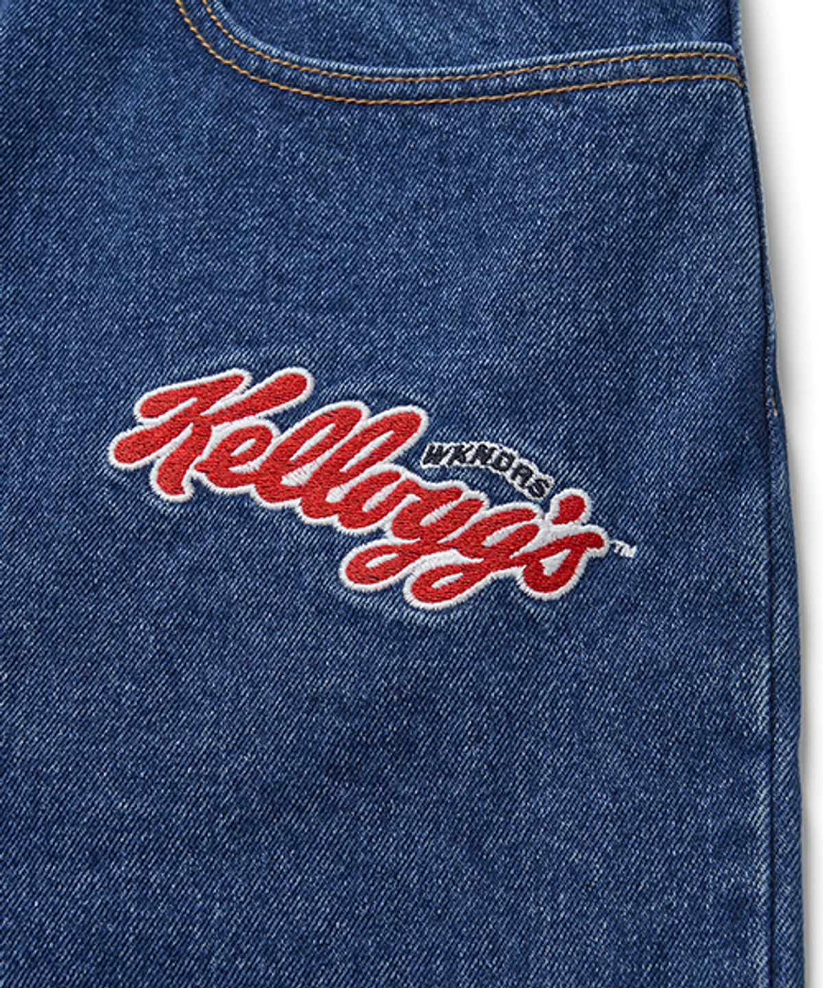 위캔더스(WKNDRS) KELLOGGS H.O.F DENIM PANTS (DENIM)