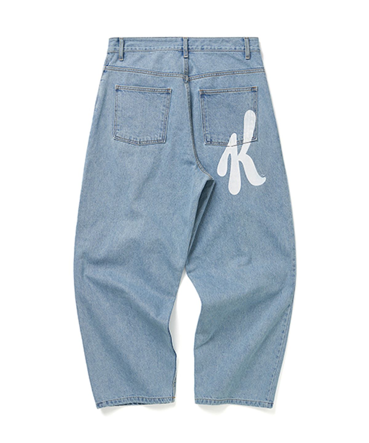 위캔더스(WKNDRS) KELLOGGS H.O.F DENIM PANTS (L.DENIM)
