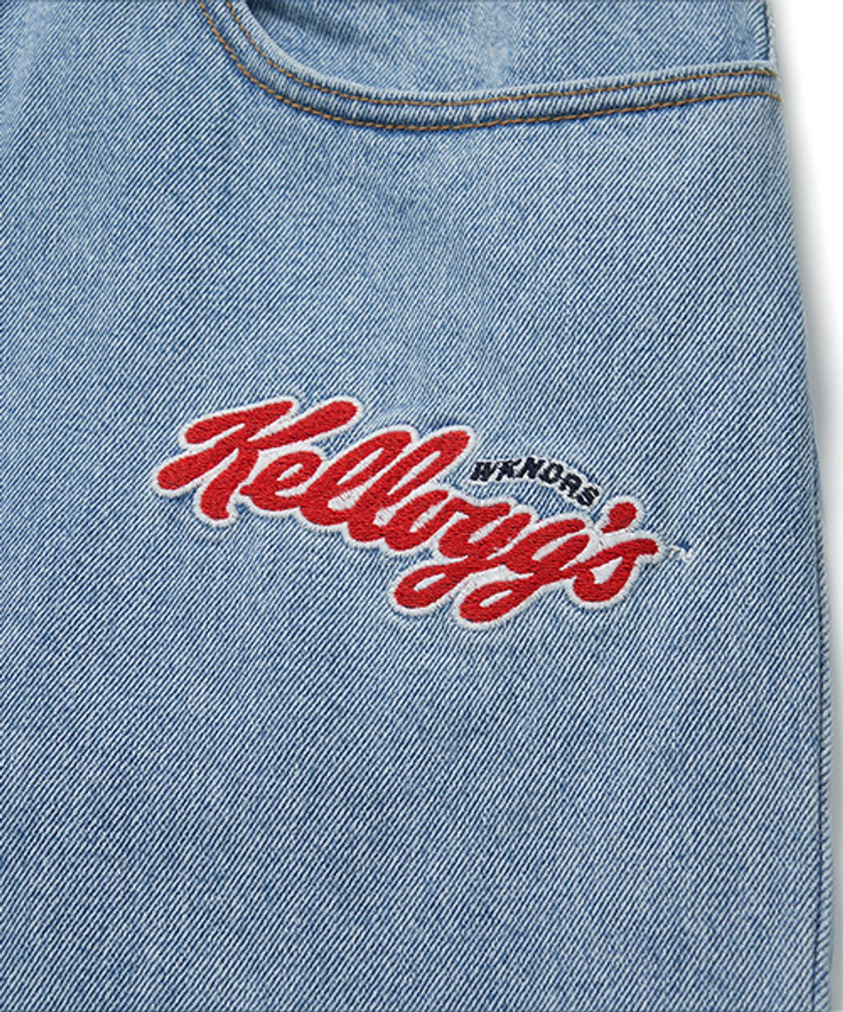 위캔더스(WKNDRS) KELLOGGS H.O.F DENIM PANTS (L.DENIM)