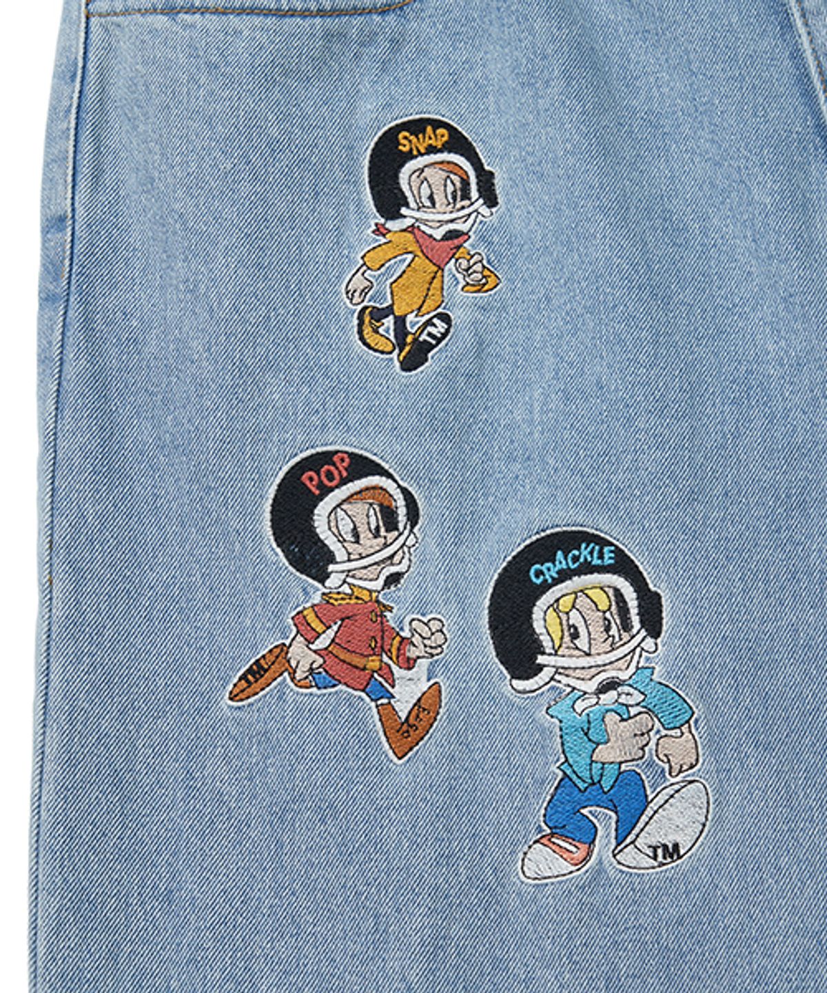 위캔더스(WKNDRS) KELLOGGS H.O.F DENIM PANTS (L.DENIM)