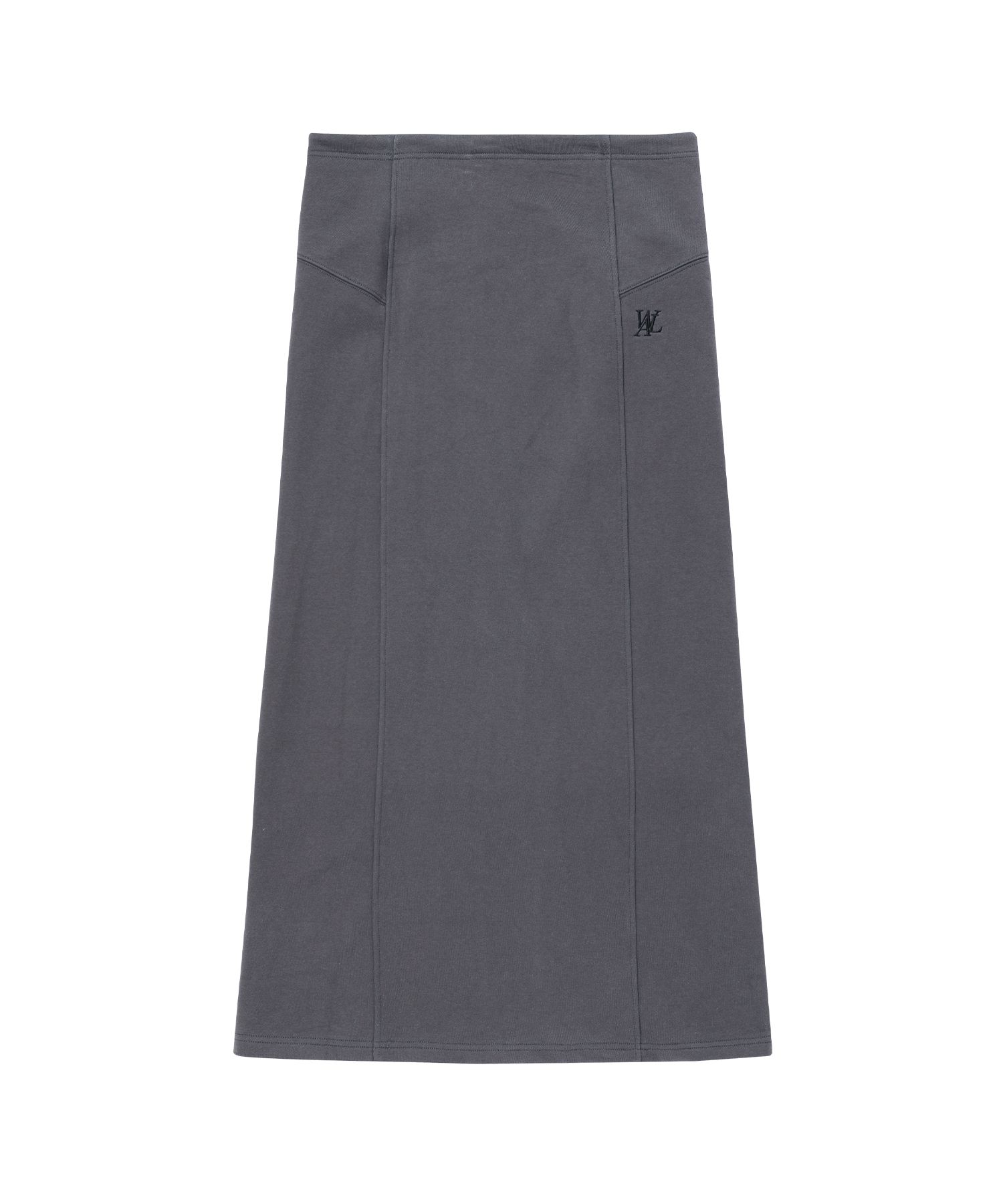 ☆韓国の人気☆【WOOALONG】☆Signature slim long skir.t☆ ☆韓国の人気☆【WOOALONG】☆Signature slim long skir.t