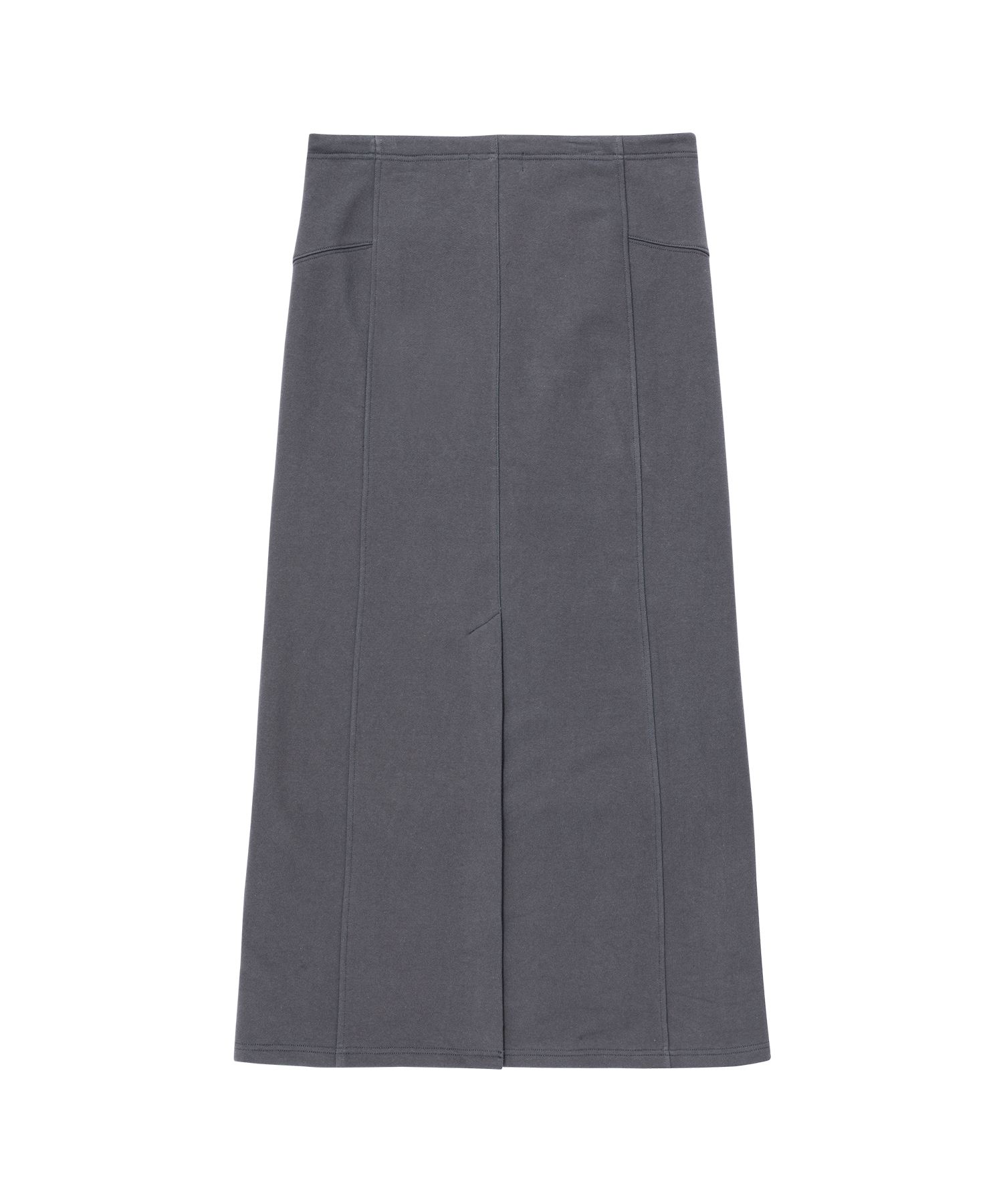 スカート WOOALONG Signature slim long skirt CHARCOAL GREY WL233JLS01 MUSINSA | WOOALONG Signature slim long skirt - CHARCOAL GRAY