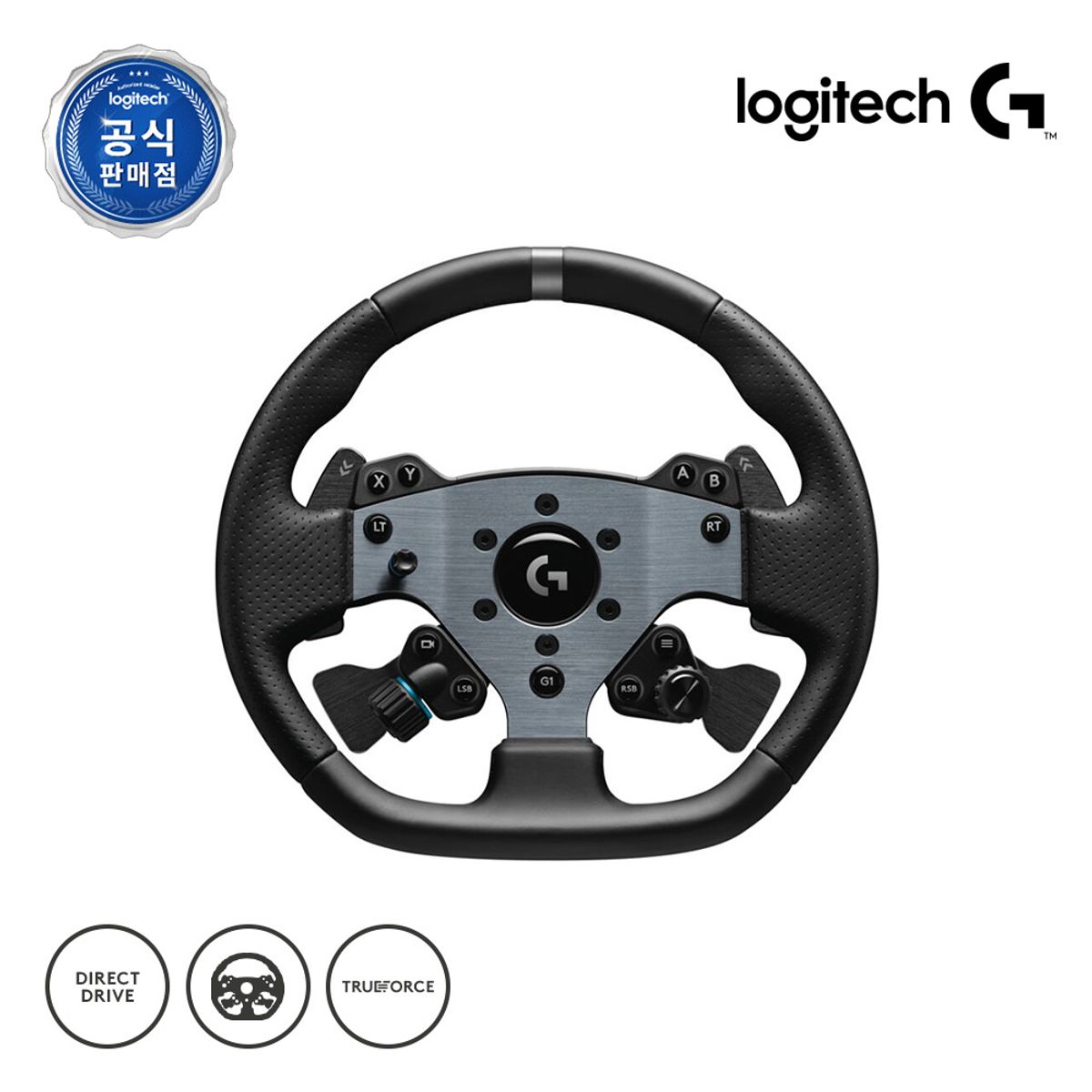 로지텍(LOGITECH) 로지텍코리아 G PRO 레이싱휠 다이렉트 드라이브 DD휠 트루포스 PC