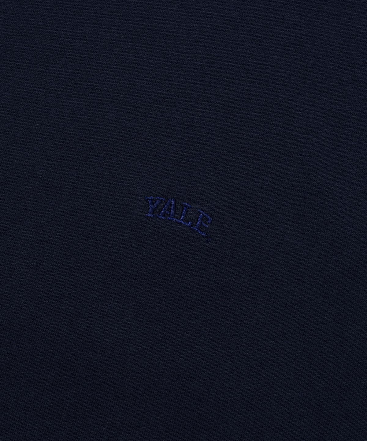 예일(YALE) [ONEMILE WEAR] 페브릭 믹스 스포티 후드 네이비