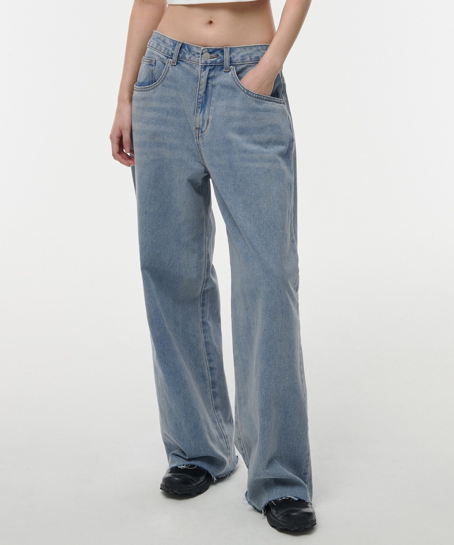 デニム・ジーパン MUSINSA STANDARD Loose Baggy Denim Pants Rusty Black MMDNP50 MUSINSA | MUSINSA STANDARD WOMAN Women's 90s baggy denim
