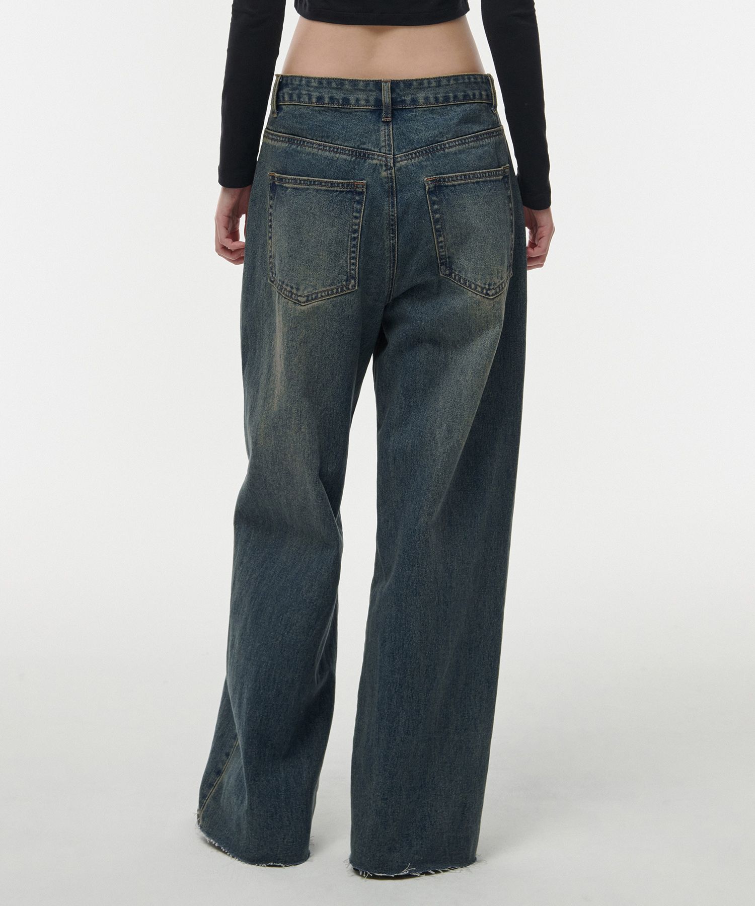 MUSINSA STANDARD LADY'S_90sバギーデニムパンツ_4色 MUSINSA | MUSINSA STANDARD WOMAN Women's 90s baggy denim